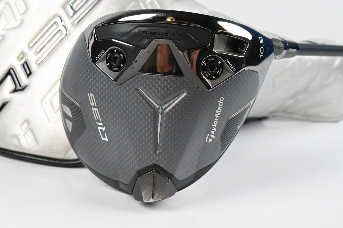 Taylormade Qi35 LS Driver / 10.5 Degree / Stiff Flex Kai'li Dark Waves 60 Shaft