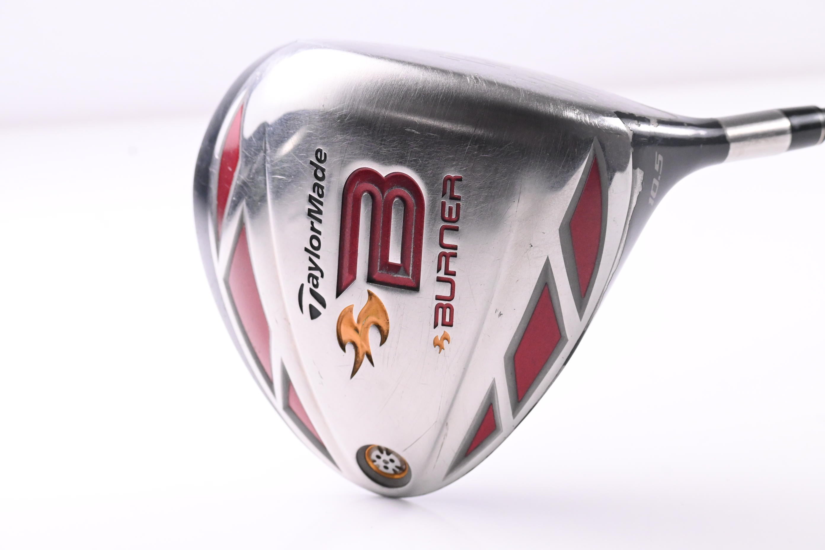 Taylormade Burner 2008 Driver / 10.5 Degree / Regular Flex REAX 49 Shaft