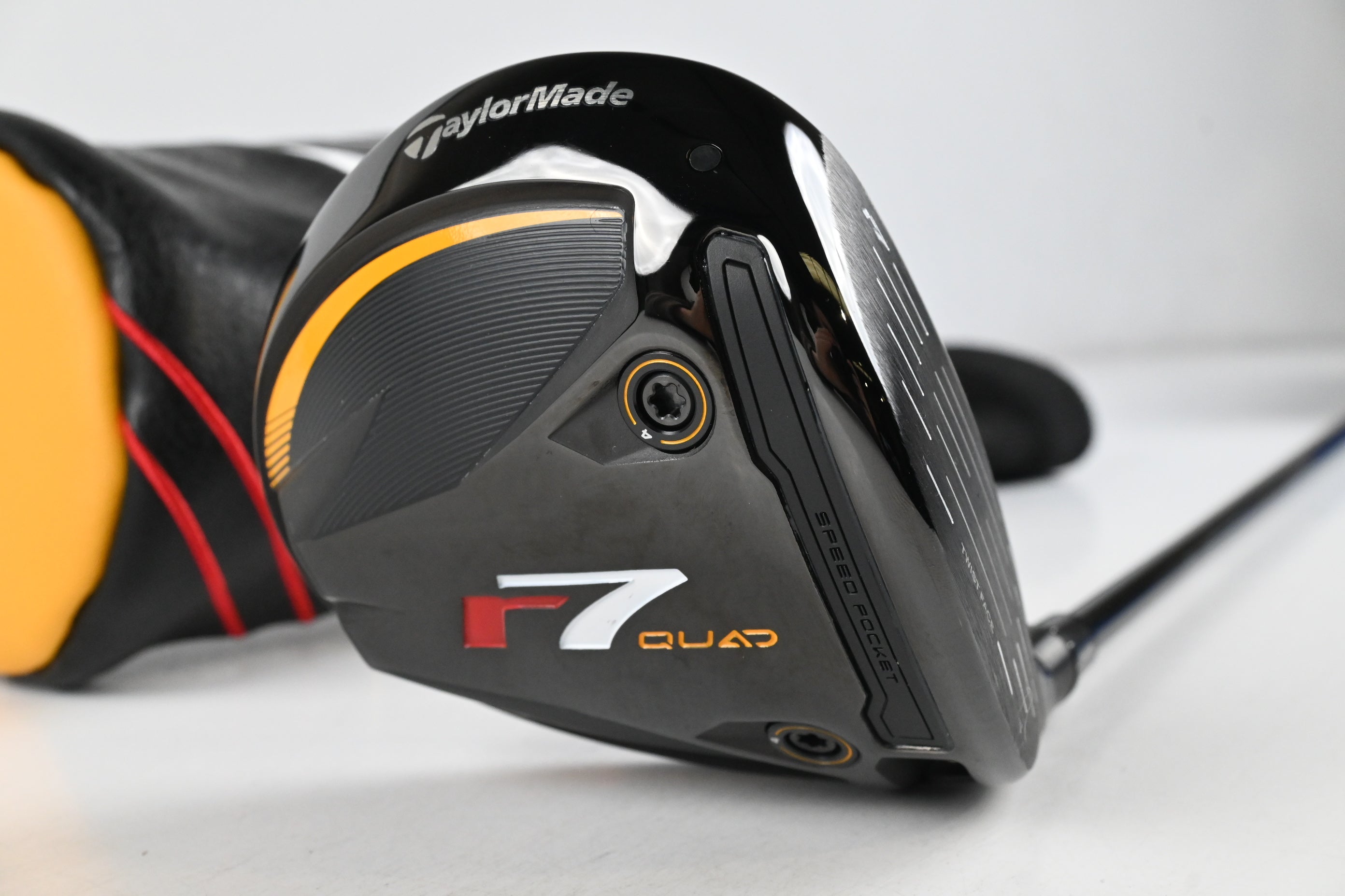 Taylormade R7 Quad Mini Driver / 13.5 Degree / Stiff Flex Fujikura Speeder MD 6