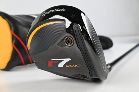 Taylormade R7 Quad Mini Driver / 13.5 Degree / Stiff Flex Fujikura Speeder MD 6