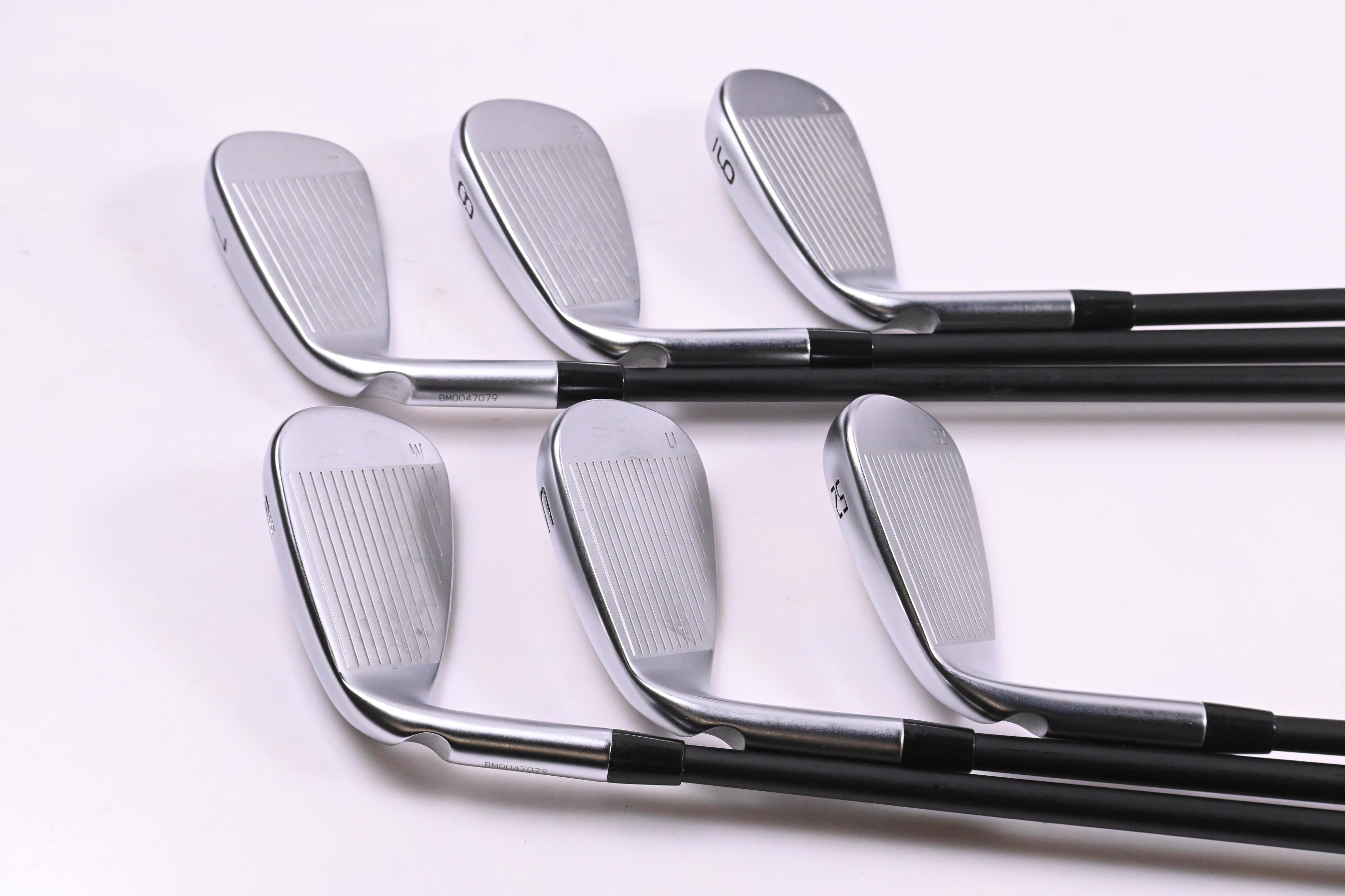 Ping G440 Irons / 7-PW+UW+52° / Green Dot / Senior Flex Ping ALTA CB Blue AWT