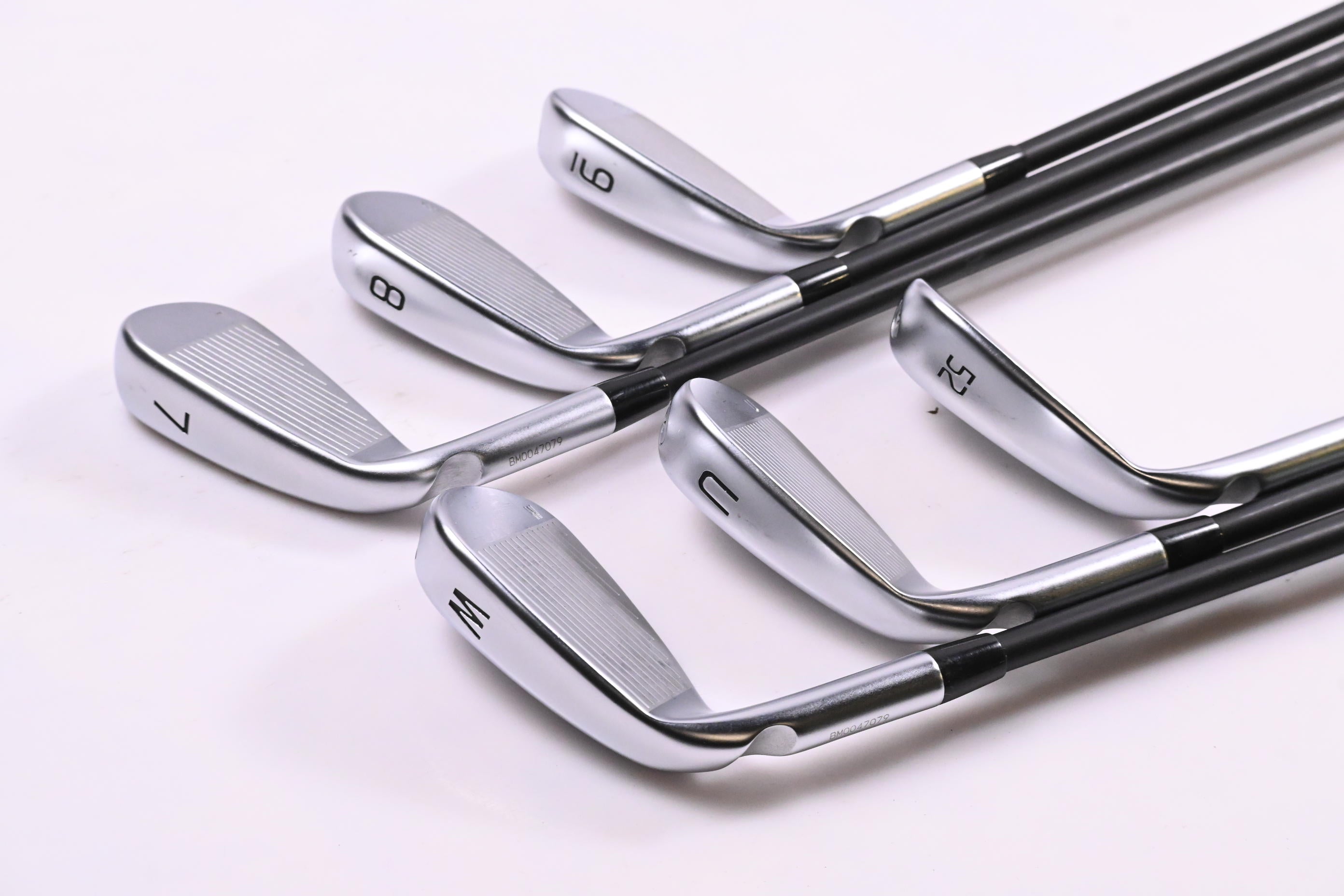 Ping G440 Irons / 7-PW+UW+52° / Green Dot / Senior Flex Ping ALTA CB Blue AWT