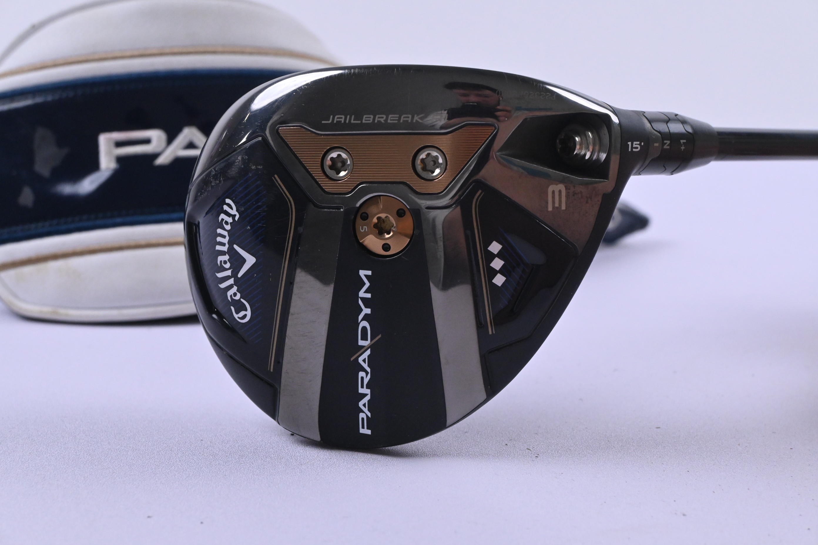 Callaway Paradym Triple Diamond #3 Wood / 15 Degree / X-Flex Kai'Li White 70