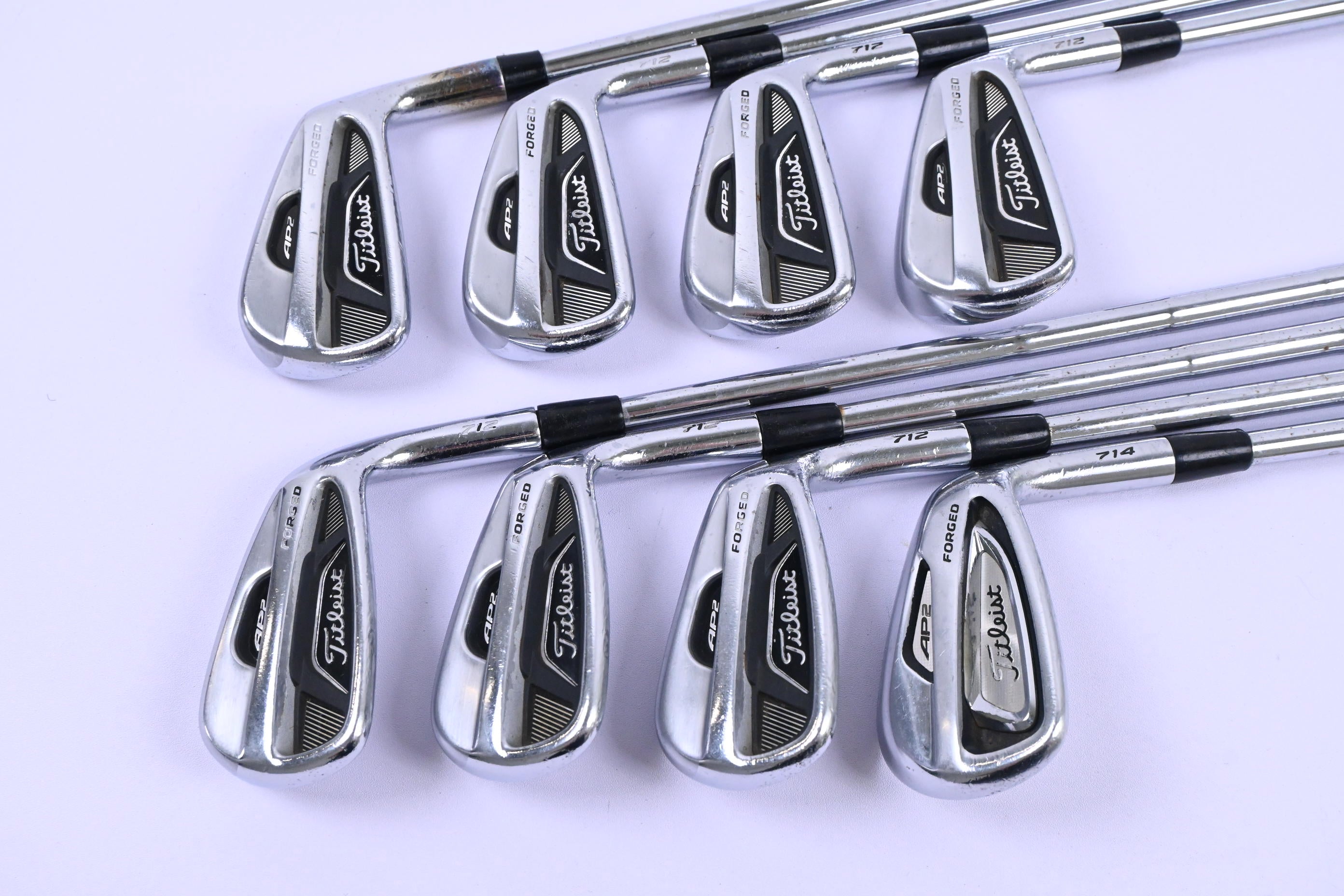 Titleist 712 AP2 Irons / 4-PW+GW / X-Flex Dynamic Gold X100 Shafts