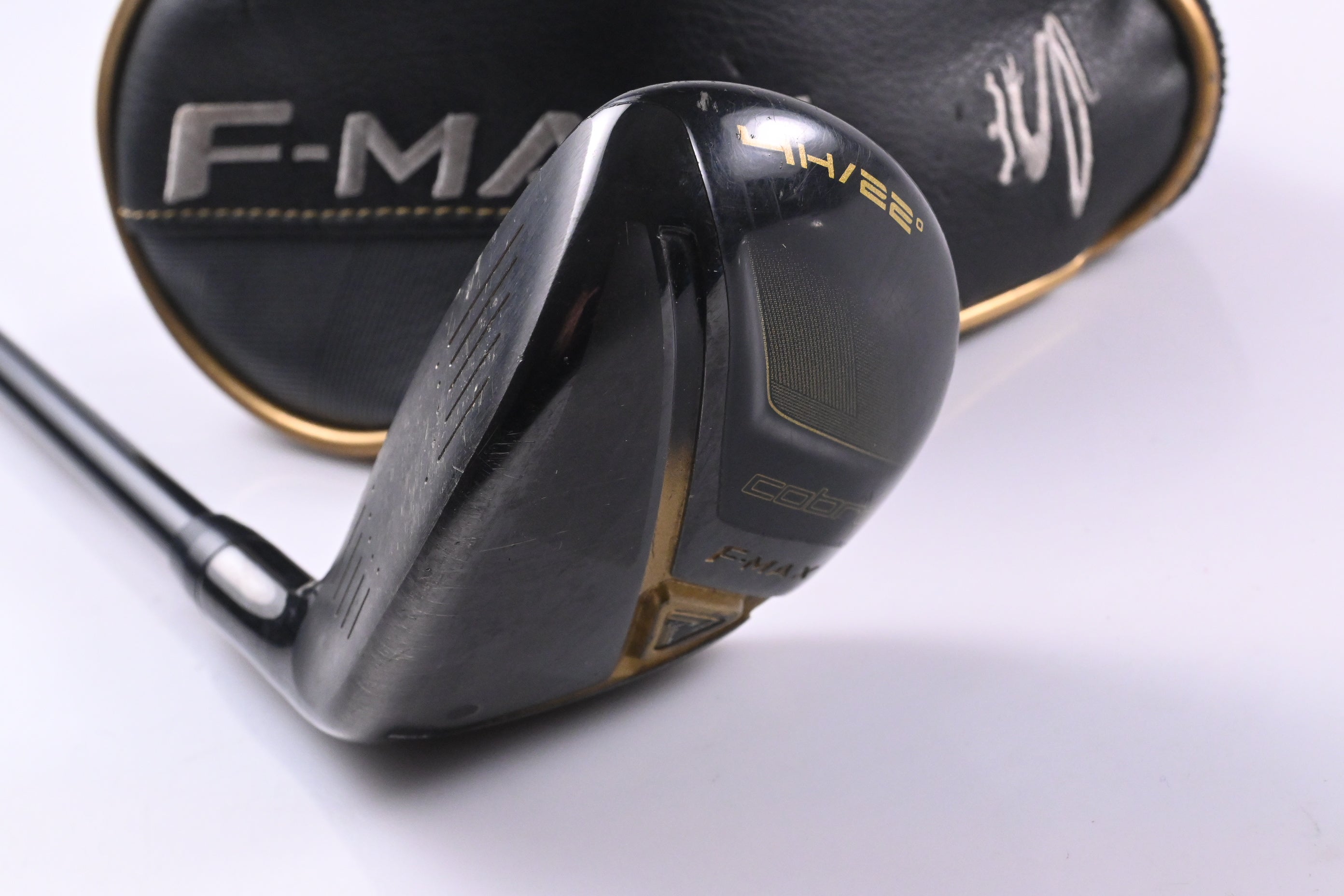 Left Hand Cobra F-Max #4 Hybrid / 22 Degree / Regular Flex Cobra SuperLite 60