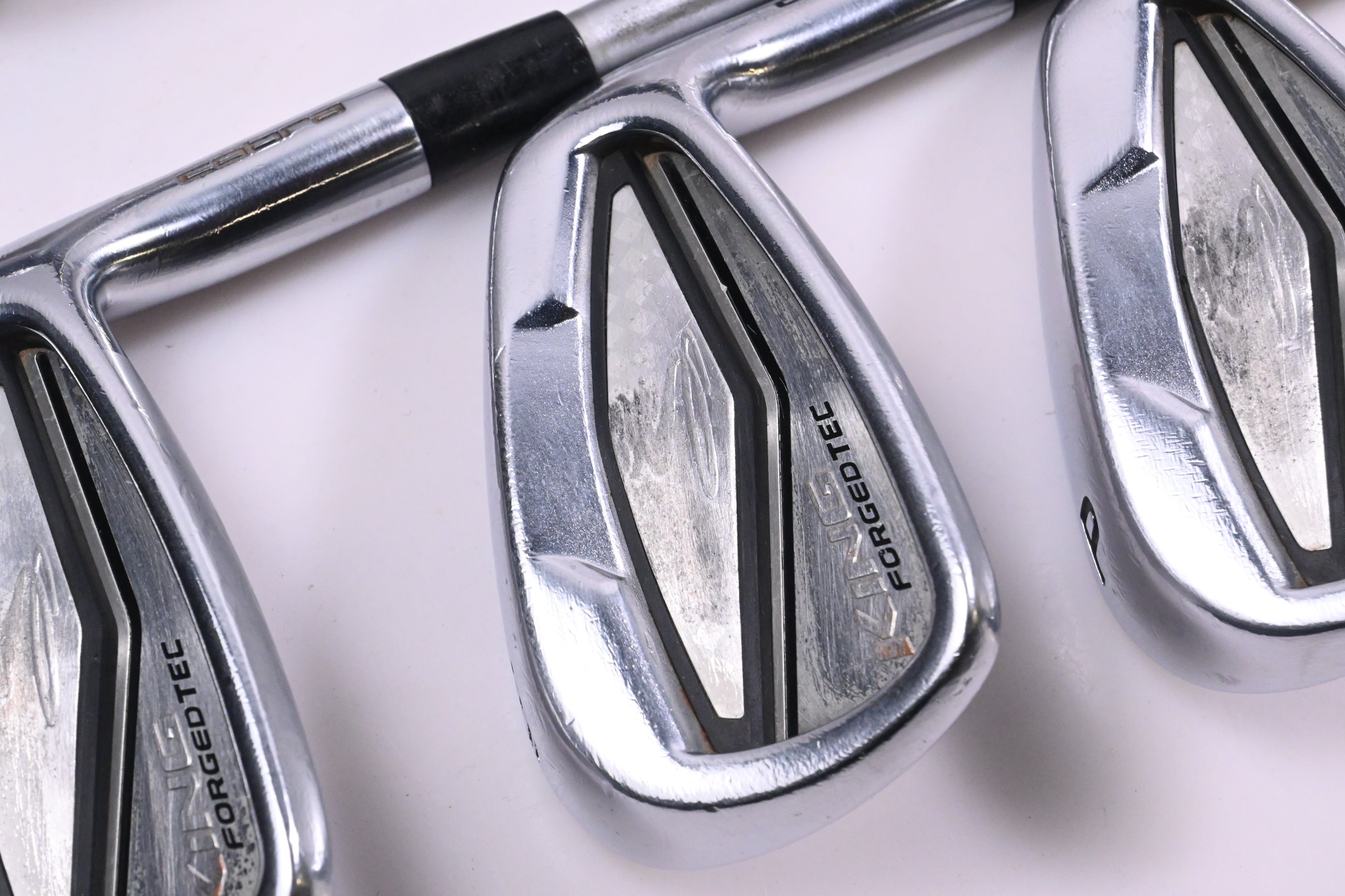 Cobra King Forged Tec Irons / 6-PW / Stiff Flex KBS C-Taper Lite 110 Shafts