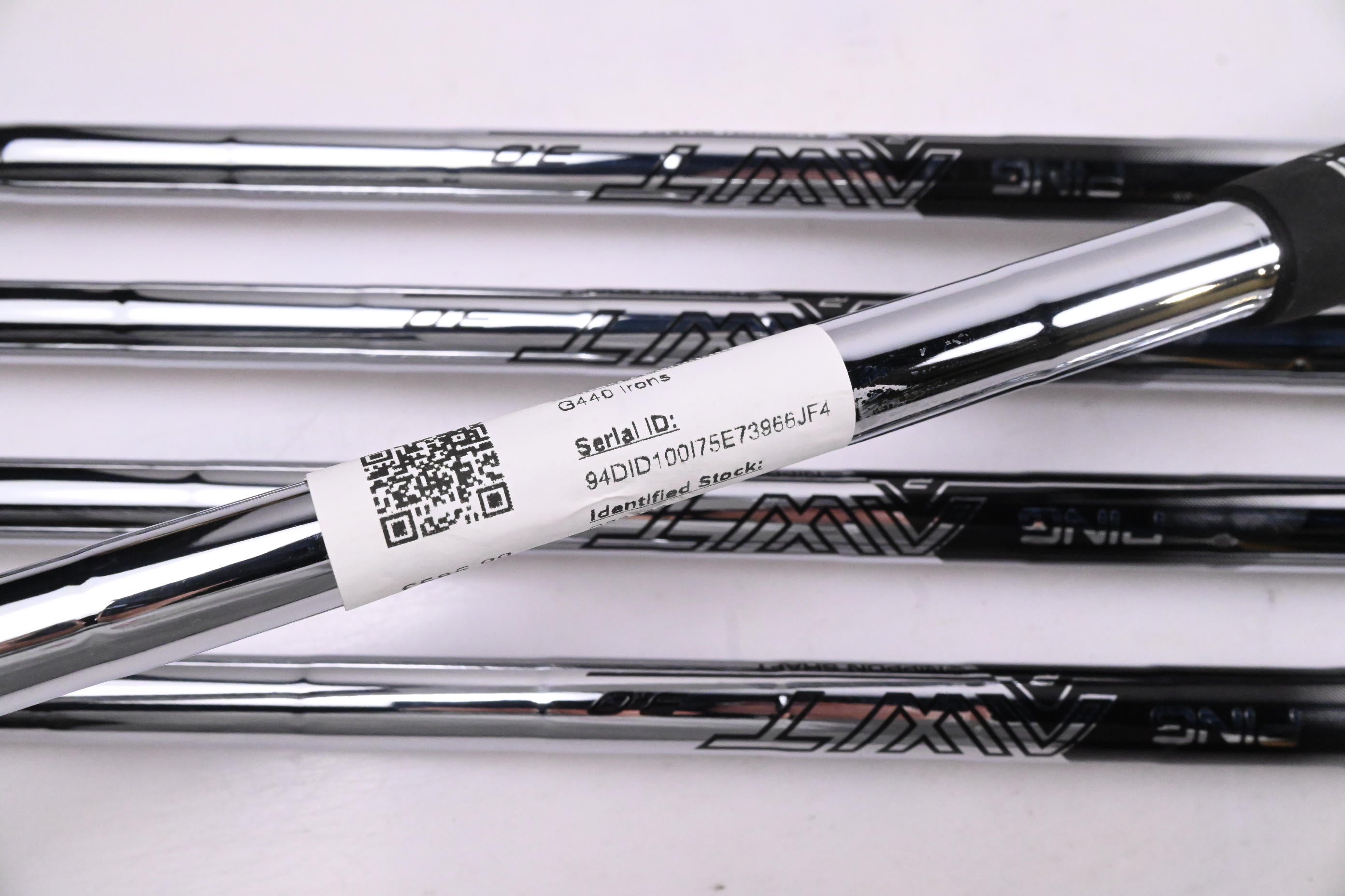 Ping G440 Irons / 7-PW+56° / Blue Dot / Regular Flex Ping AWT 3.0 Shafts