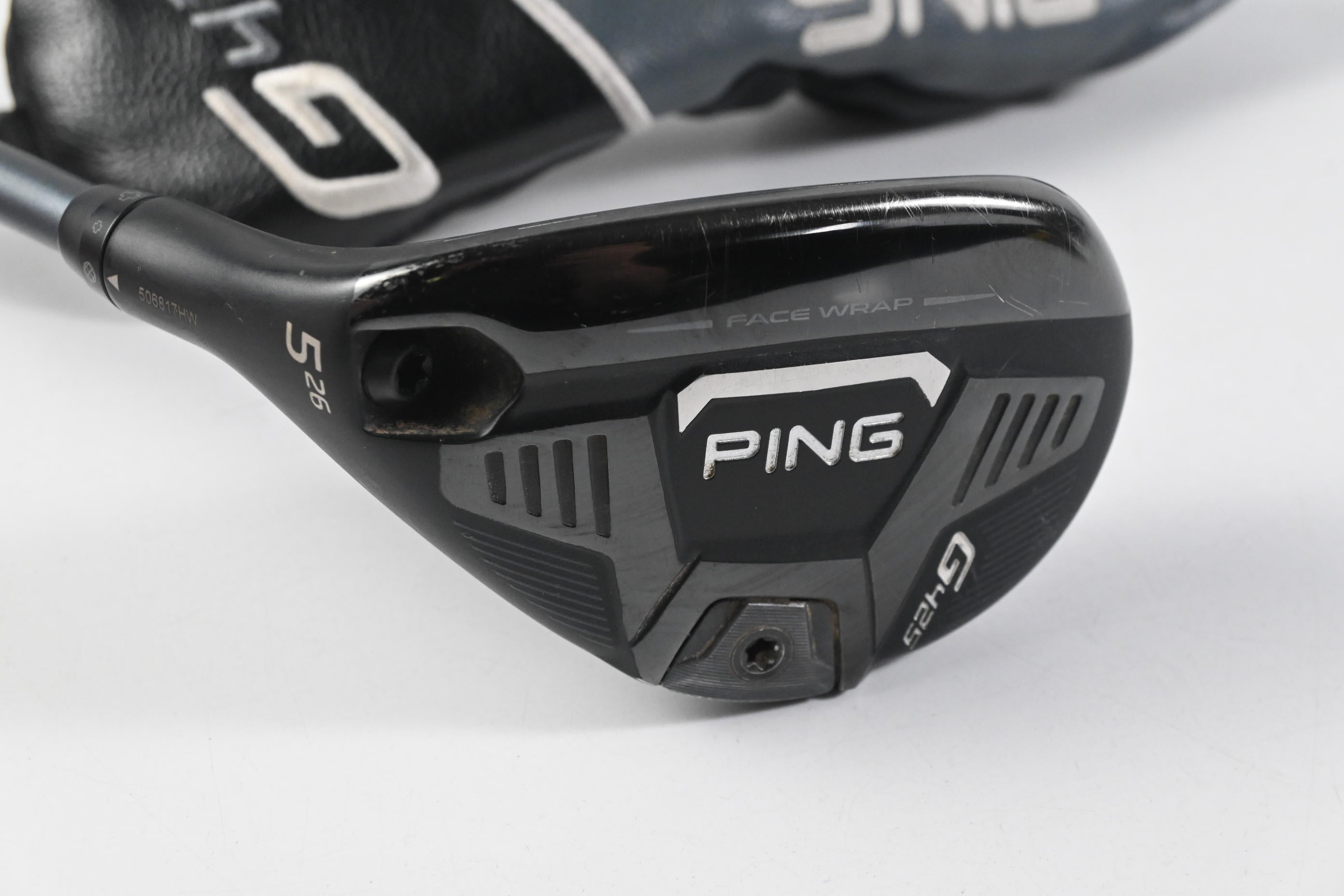 Left Hand Ping G425 #5 Hybrid / 26 Degree / Stiff Flex Ping Alta CB 70 Slate