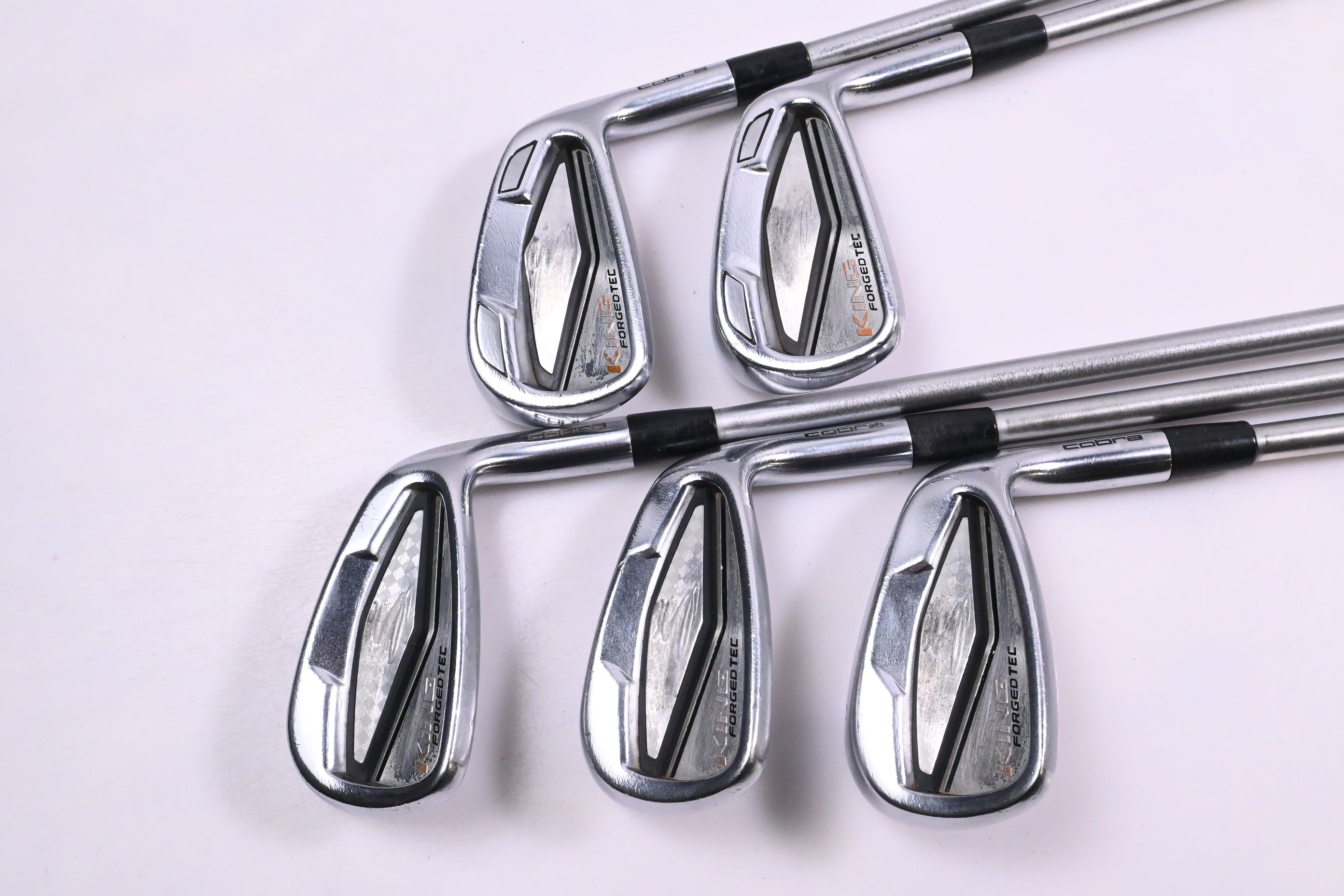 Cobra King Forged Tec Irons / 6-PW / Stiff Flex KBS C-Taper Lite 110 Shafts