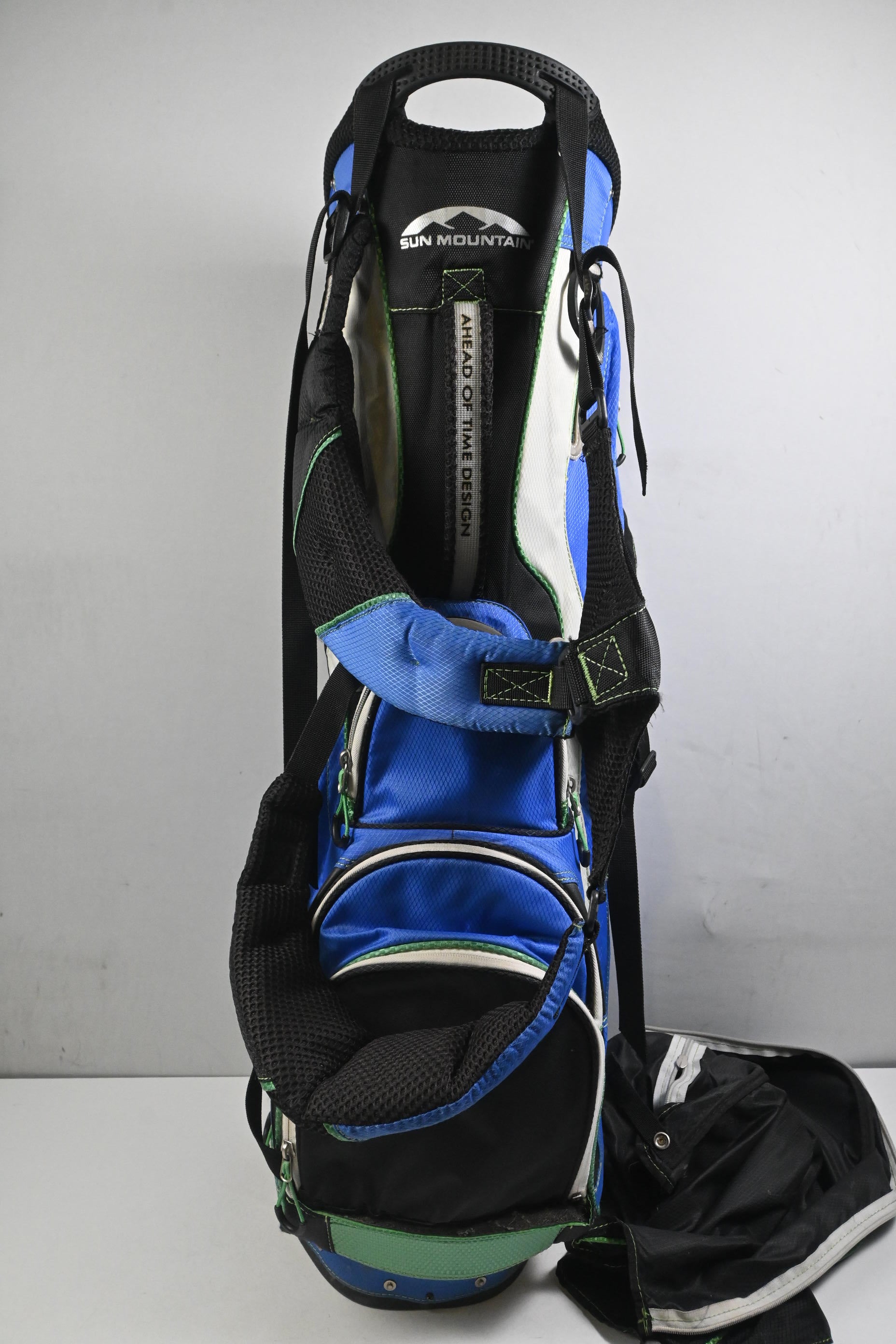 Sun Mountain Four 5 Stand Bag / 14-Way Divider / Blue, Black & White