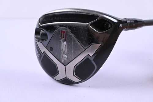 Titleist TS3 #3 Wood / 15 Degree / Stiff Flex HZRDUS Smoke Black 70 Shaft