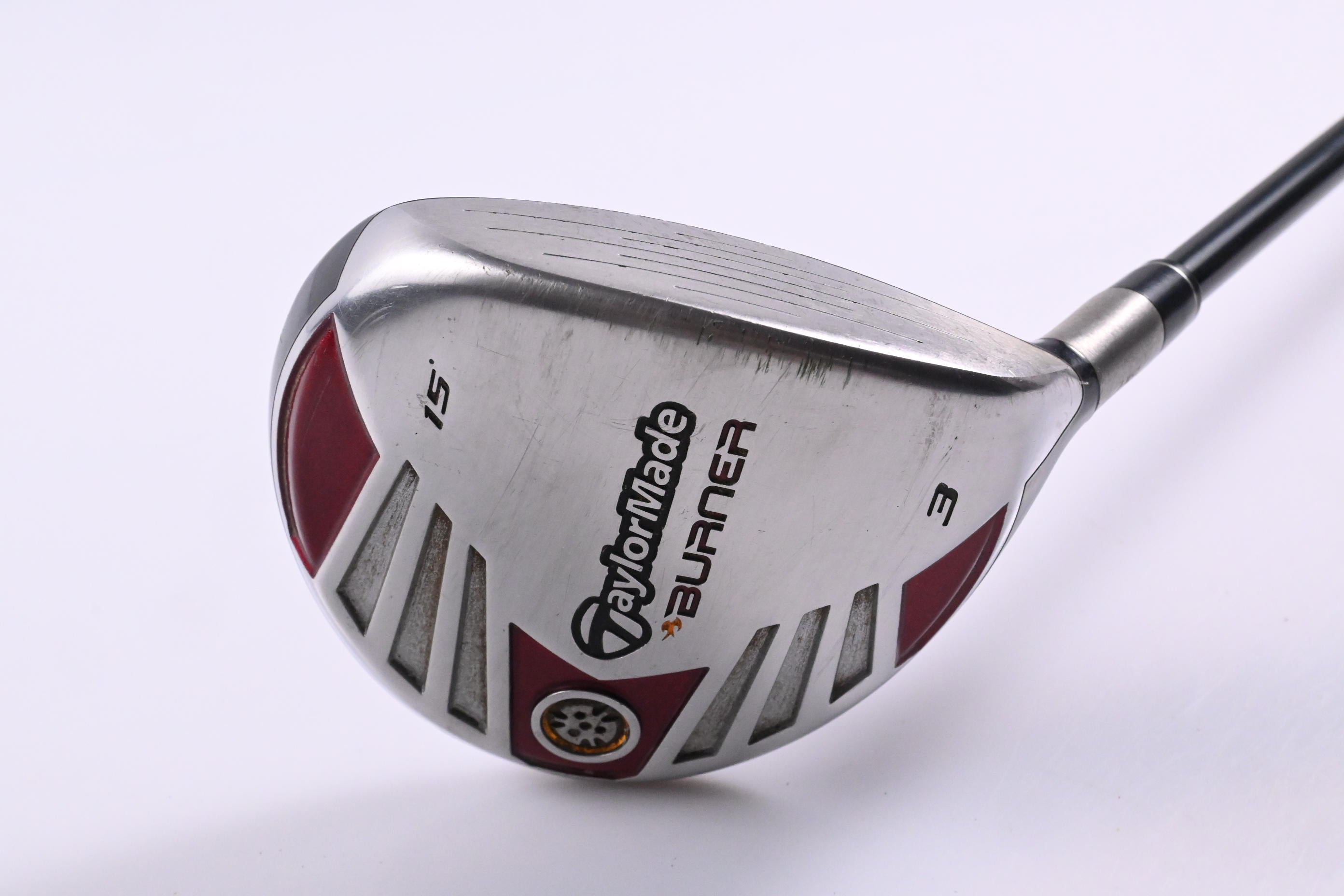 Taylormade Burner 2007 #3 Wood / 15 Degree / Regular Flex Taylormade Reax 50