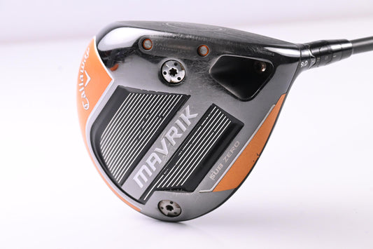 Callaway Mavrik Sub Zero Driver / 9 Degree / X-Flex Fujikura Pro 62 Shaft