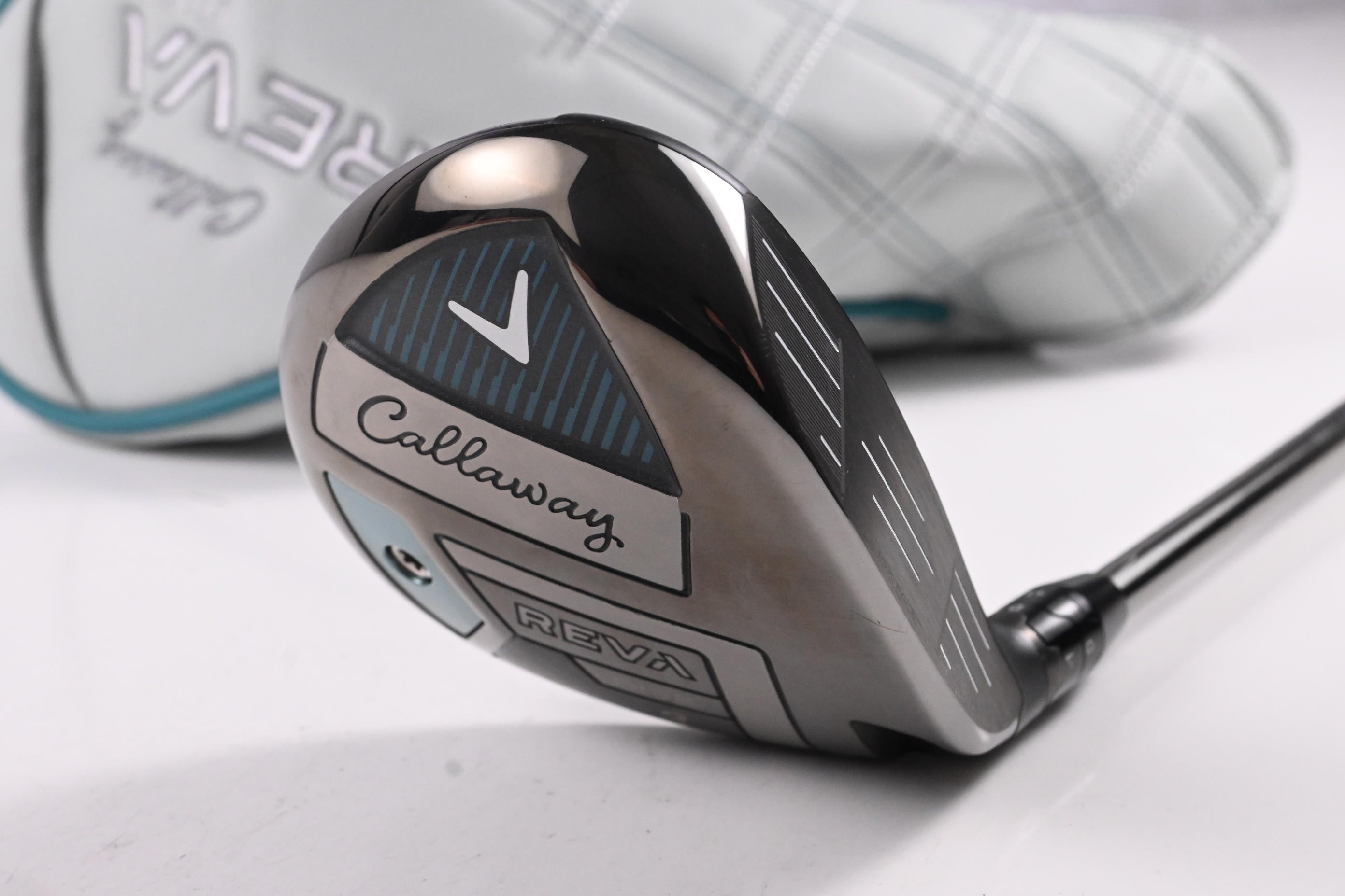 Ladies Callaway Reva Rise #3 Wood / 18 Degree / Ladies Flex UST LinQ Blue 4