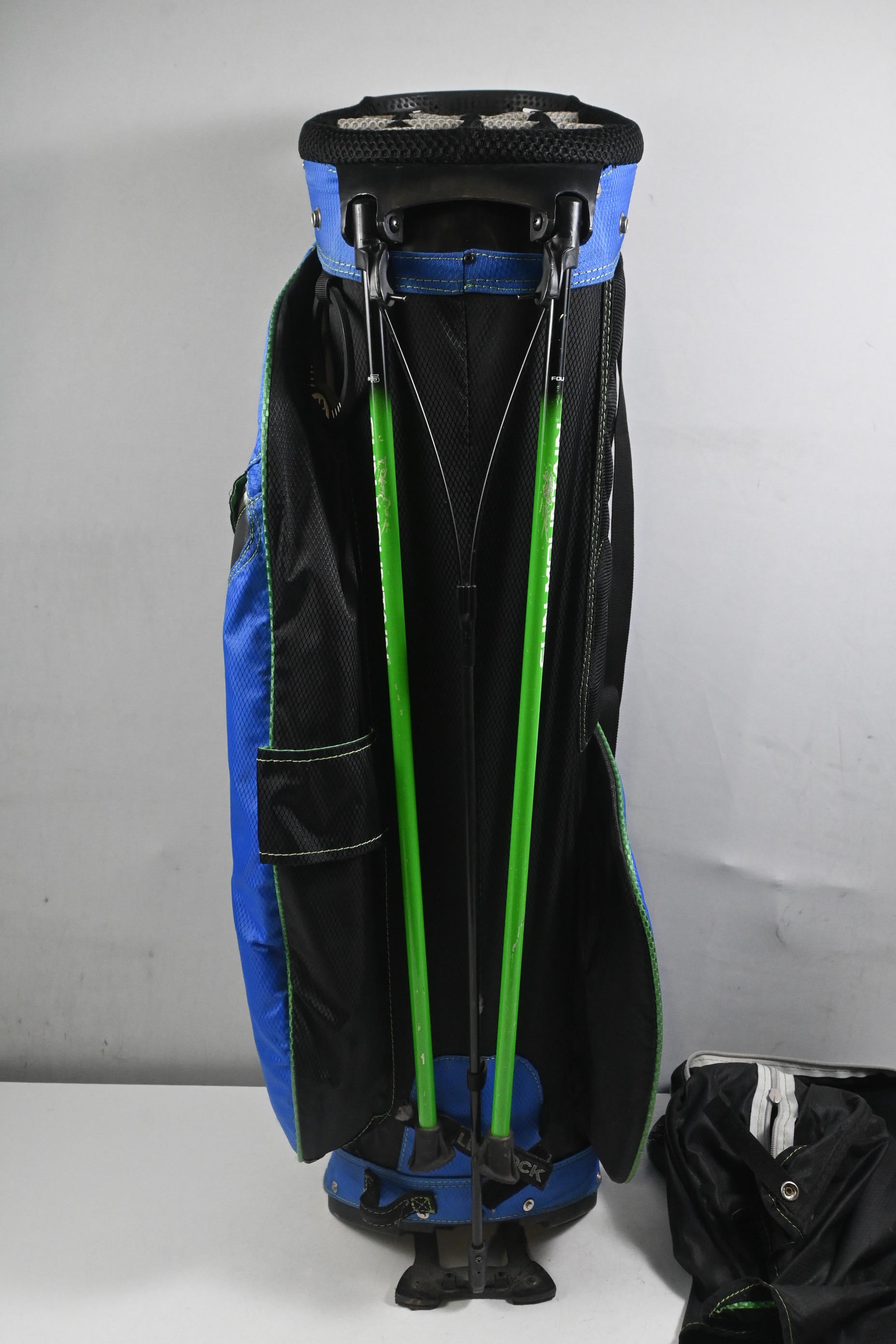 Sun Mountain Four 5 Stand Bag / 14-Way Divider / Blue, Black & White