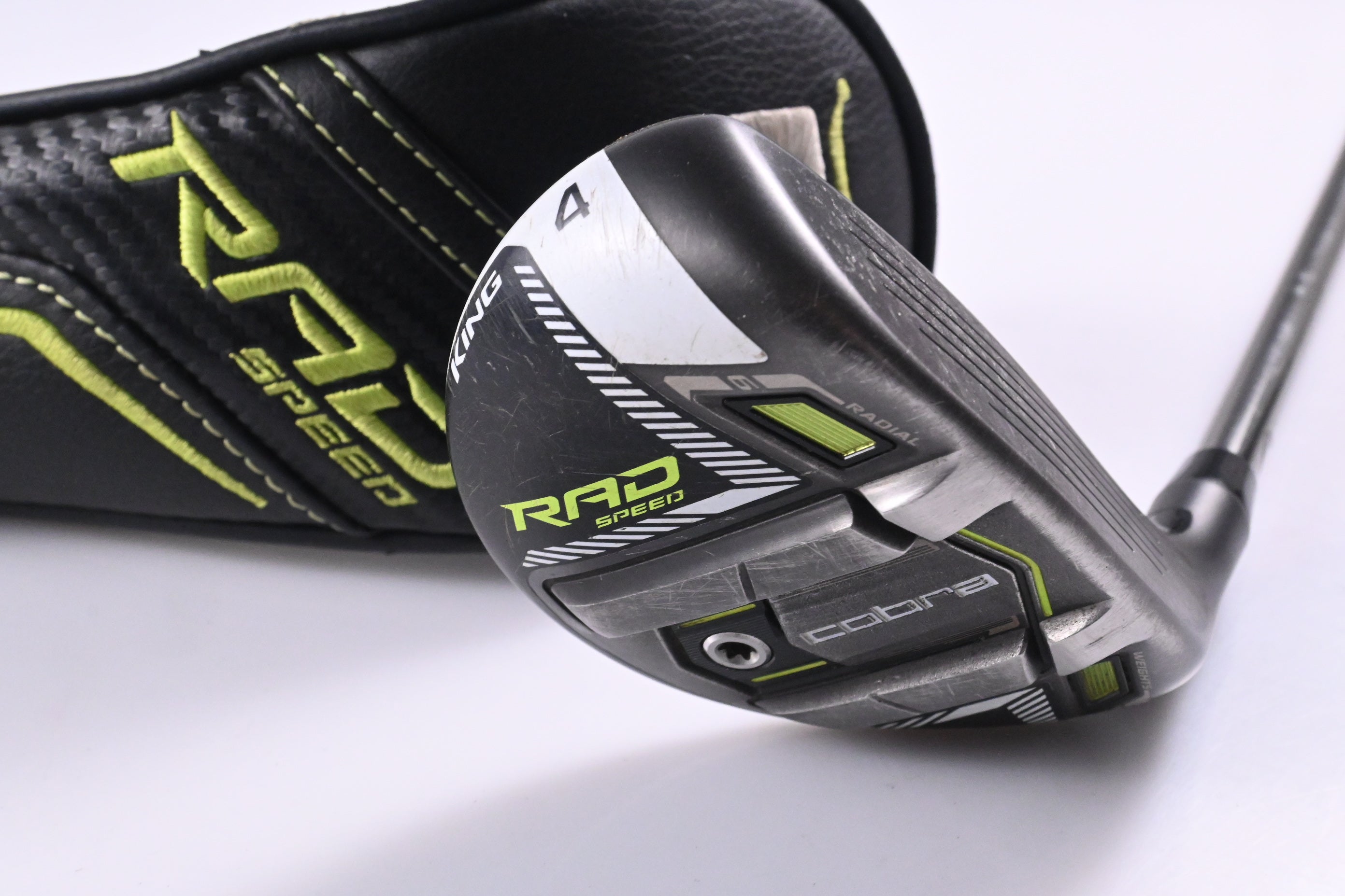 Cobra King Radspeed #4 Hybrid / 21 Degree / Regular Flex UST Mamiya Recoil ESX