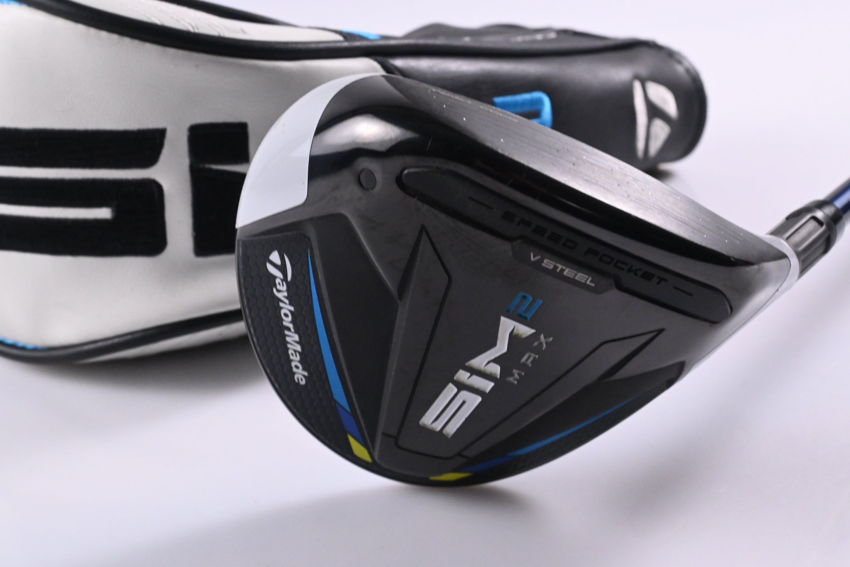 Taylormade SIM2 Max #3 Wood / 16.5 Degree / Stiff Flex Fujikura Ventus Blue 6