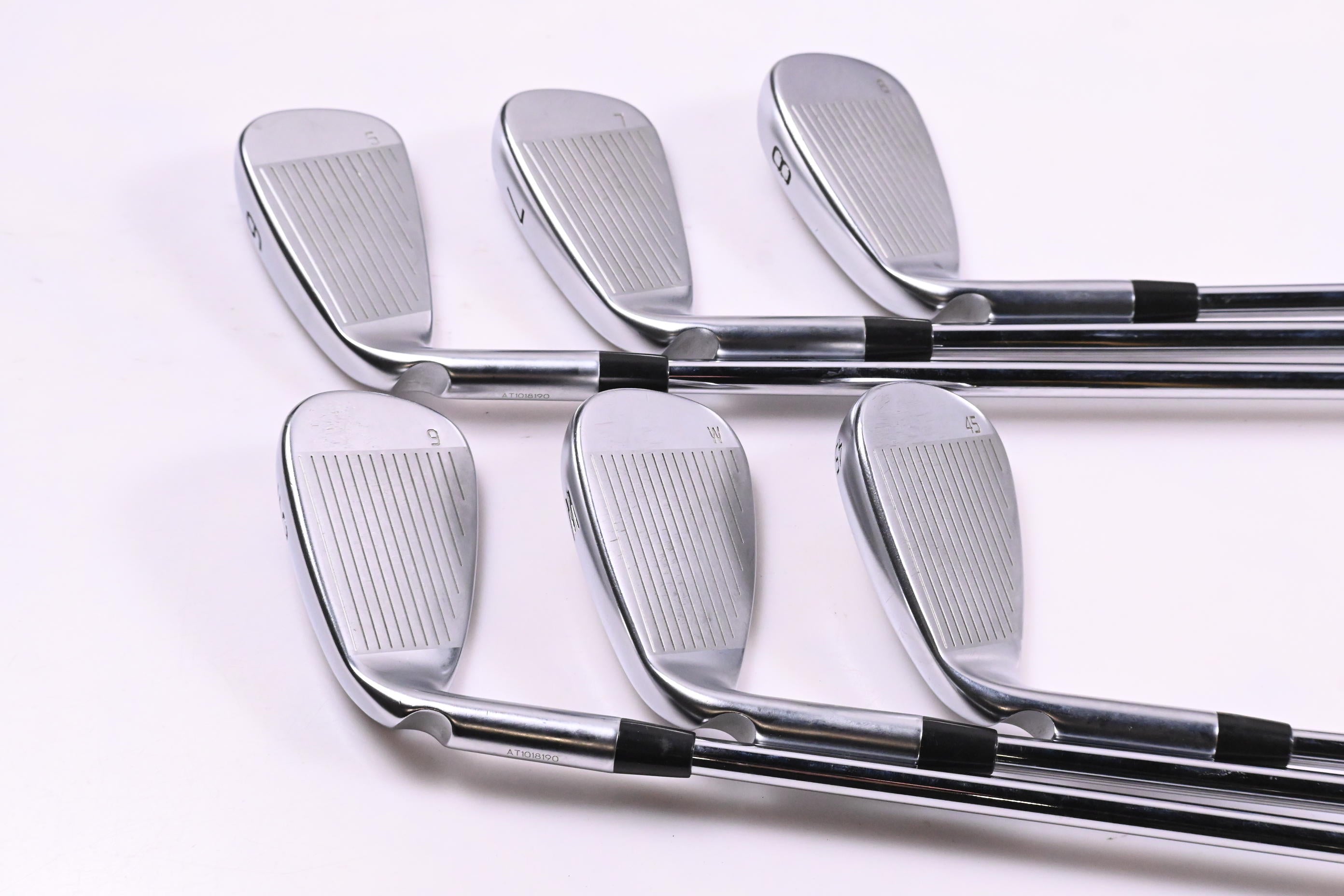 Ping G430 Irons / 6-PW+45° / Blue Dot / Regular Flex Ping AWT 2.0 Shafts