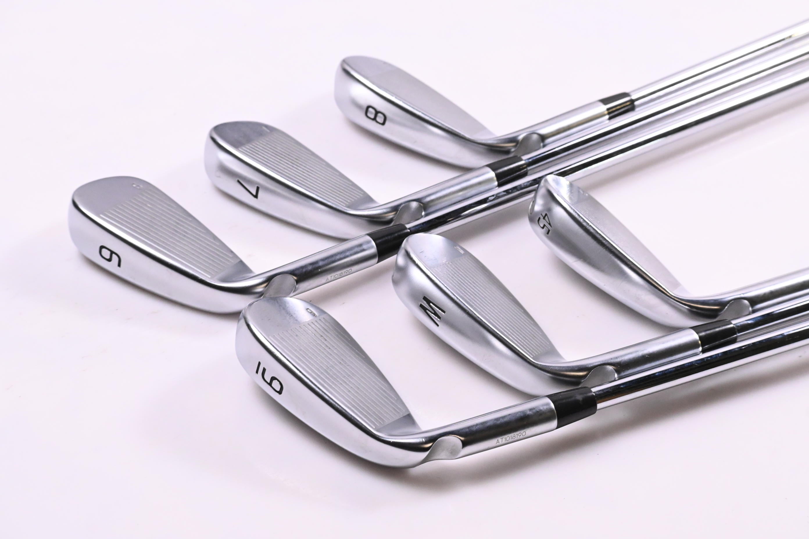 Ping G430 Irons / 6-PW+45° / Blue Dot / Regular Flex Ping AWT 2.0 Shafts