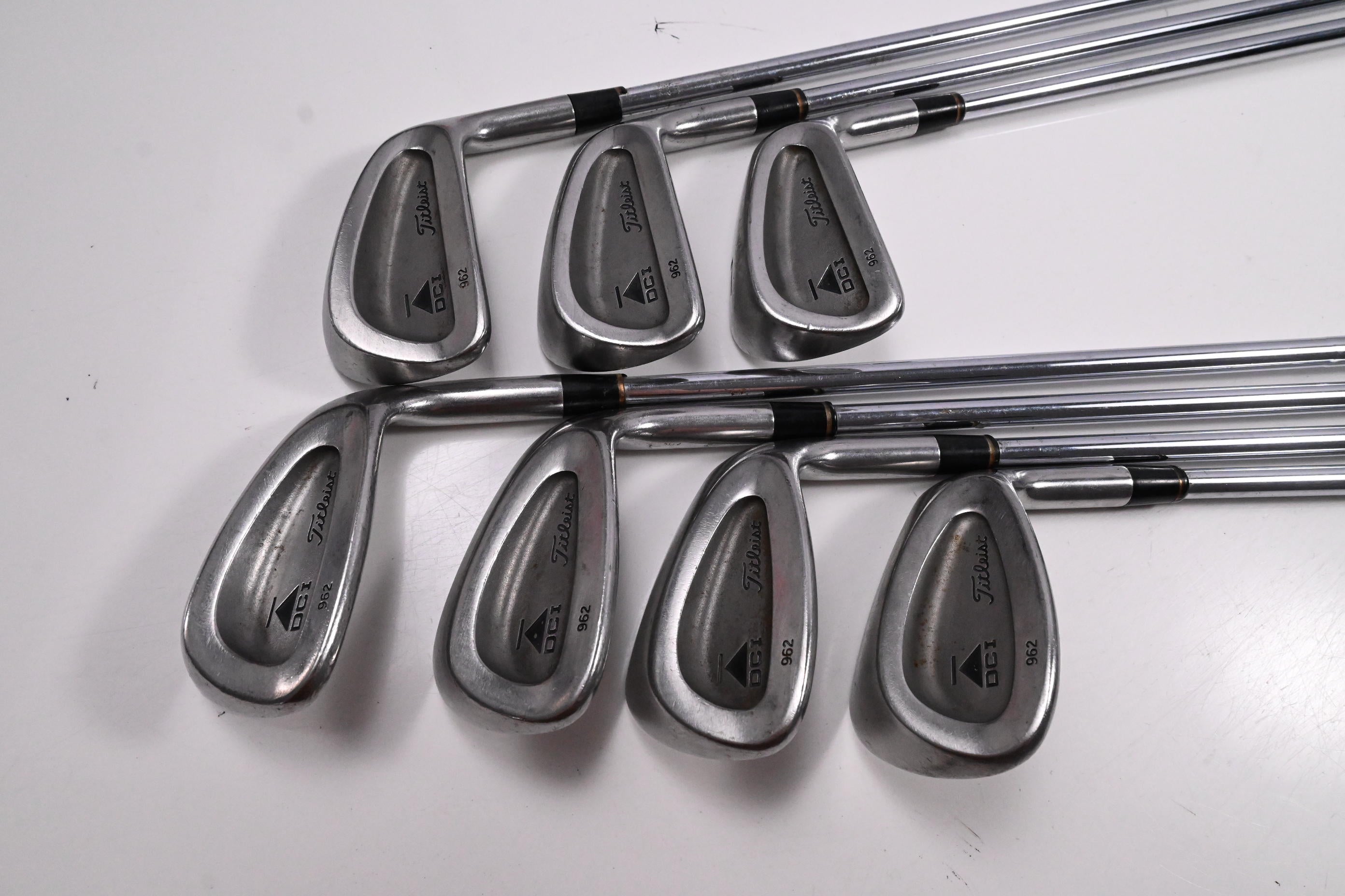 Titleist DCI 962 Irons / 5-PW+SW / Regular Flex Dynamic Gold R300 Shafts