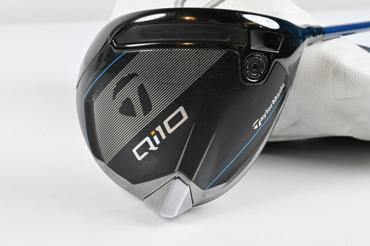 Taylormade Qi10 Driver / 10.5 Degree / Stiff Flex EvenFlow Riptide CB 60 Shaft