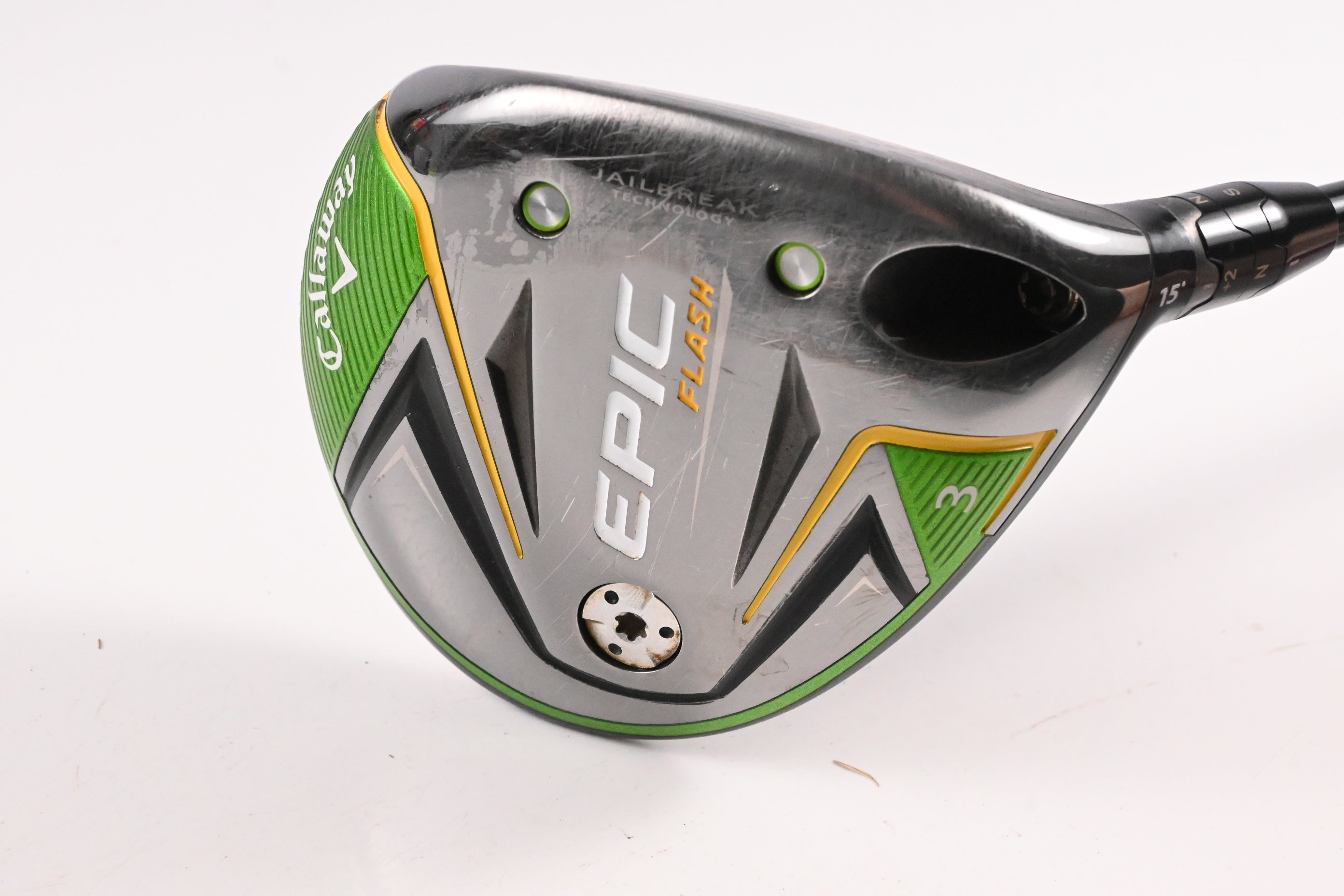 Callaway Epic Flash #3 Wood / 15 Degree / Regular Flex Tensei AV Blue 75 Shaft