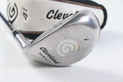 Left Hand Cleveland Halo #4 Hybrid / 25 Degree / Regular Flex Dynamic Gold SL