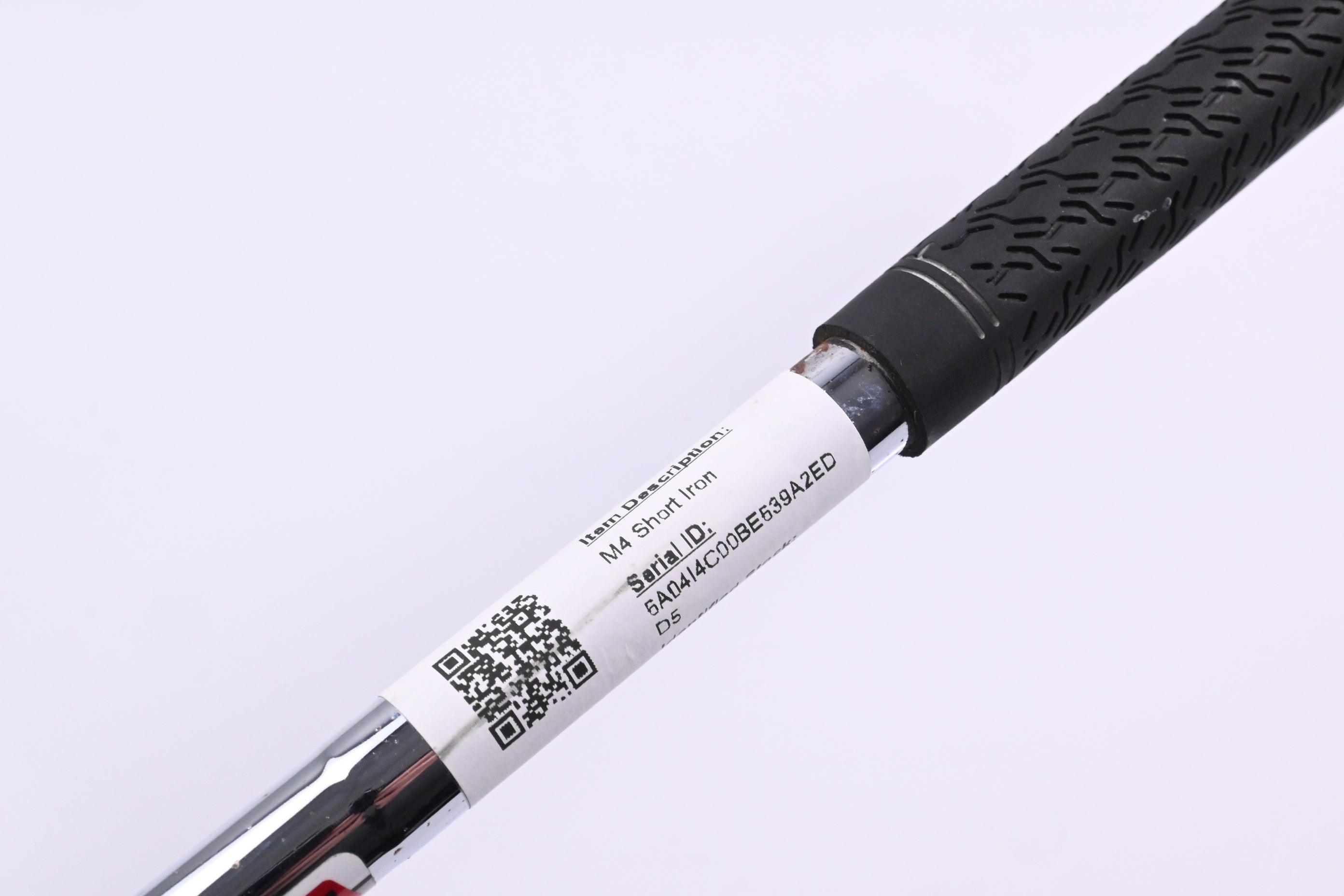 Taylormade M4 #9 Iron / 38 Degree / Stiff Flex KBS MAX 85 Shaft