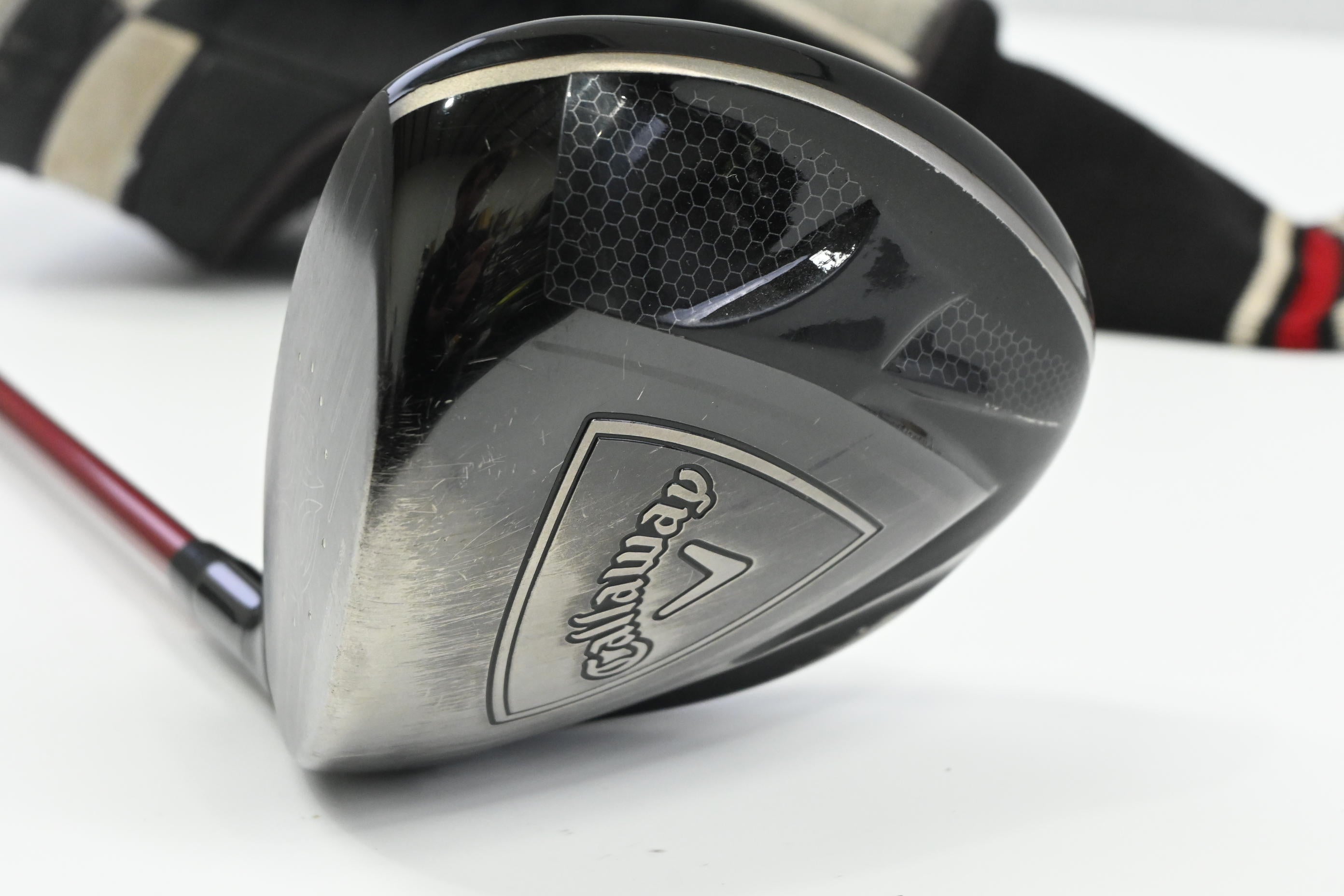 Left Hand Callaway RAZR X Black Driver / 10.5 Degree / Regular Flex Motore F8 60