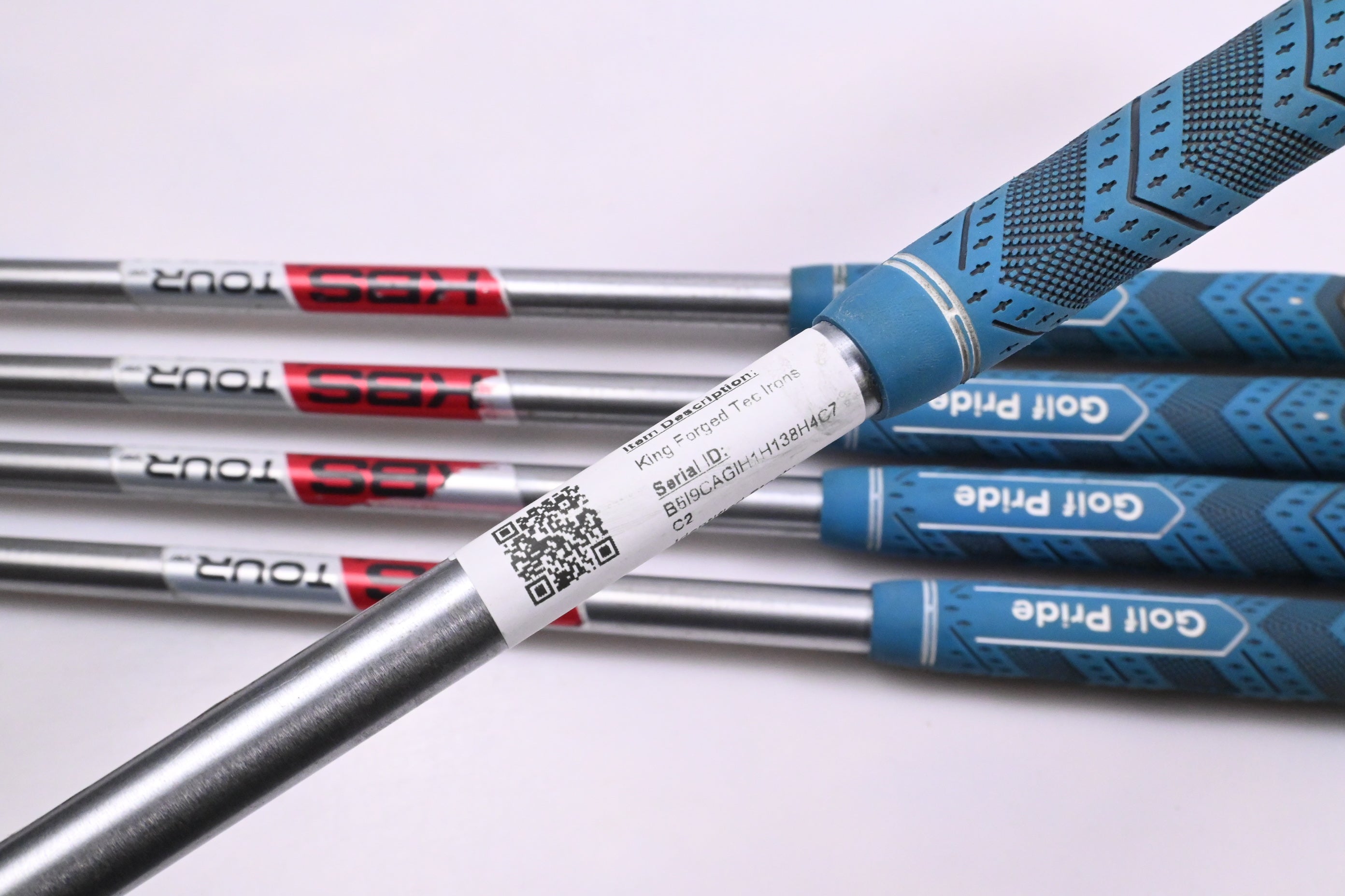 Cobra King Forged Tec Irons / 6-PW / Stiff Flex KBS C-Taper Lite 110 Shafts
