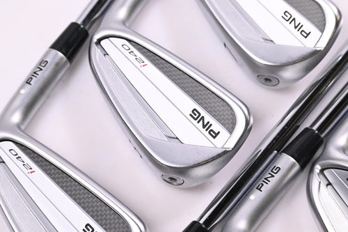 Ping I240 Irons / 4-PW+GW / White Dot / Regular Flex Ping AWT 2.0 Shafts