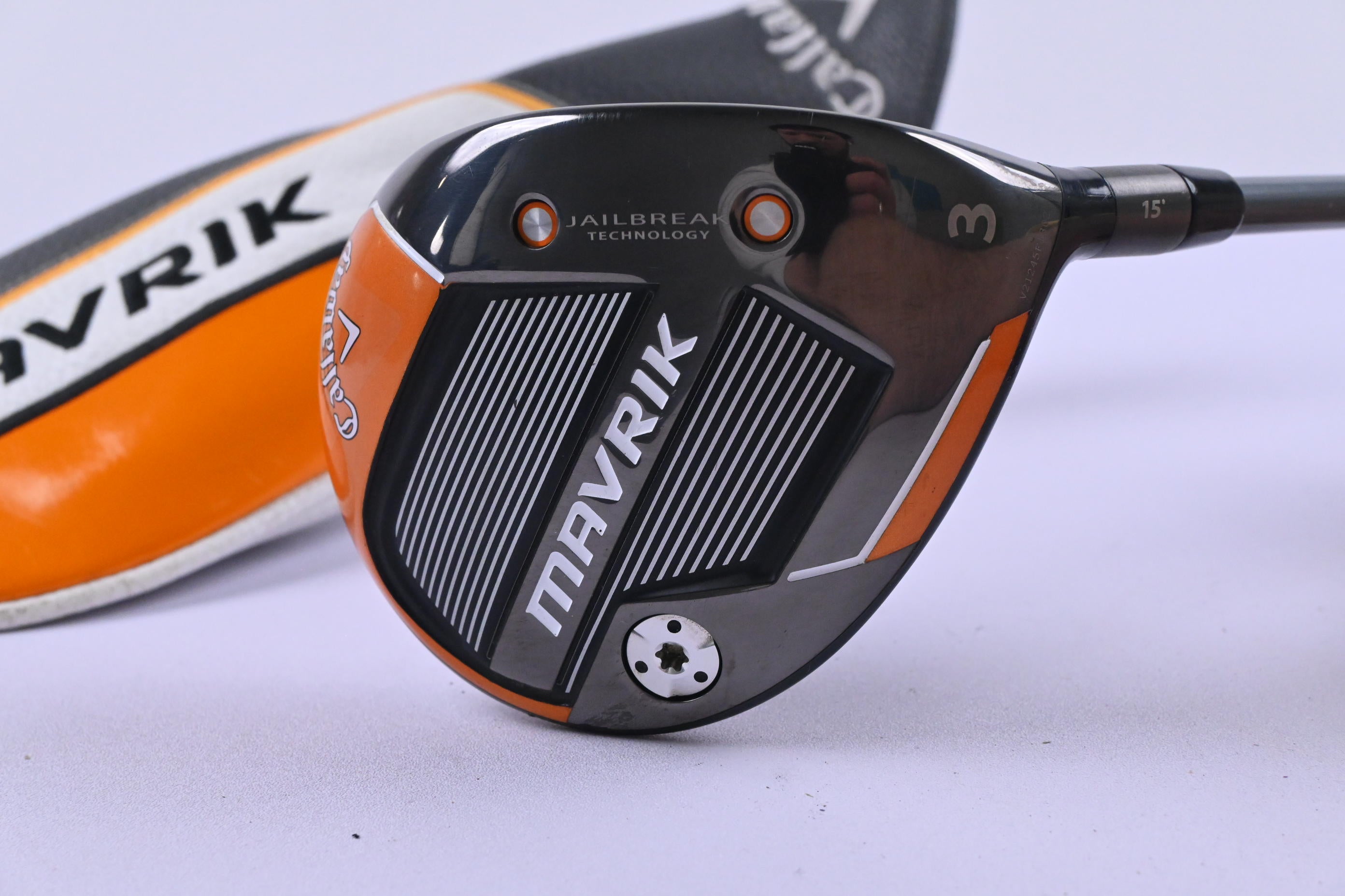 Callaway Mavrik #3 Wood / 15 Degree / Stiff Flex HZRDUS T800 65 Shaft