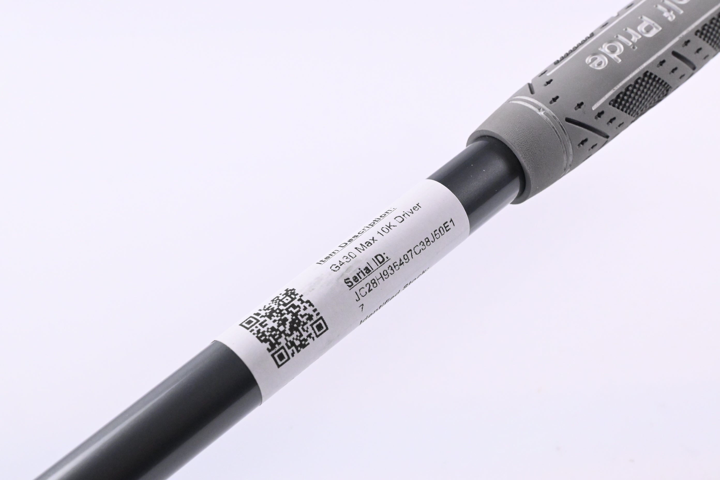 Ping G430 Max 10K Driver / 9 Degree / Regular Flex HZRDUS Silver 50 Shaft