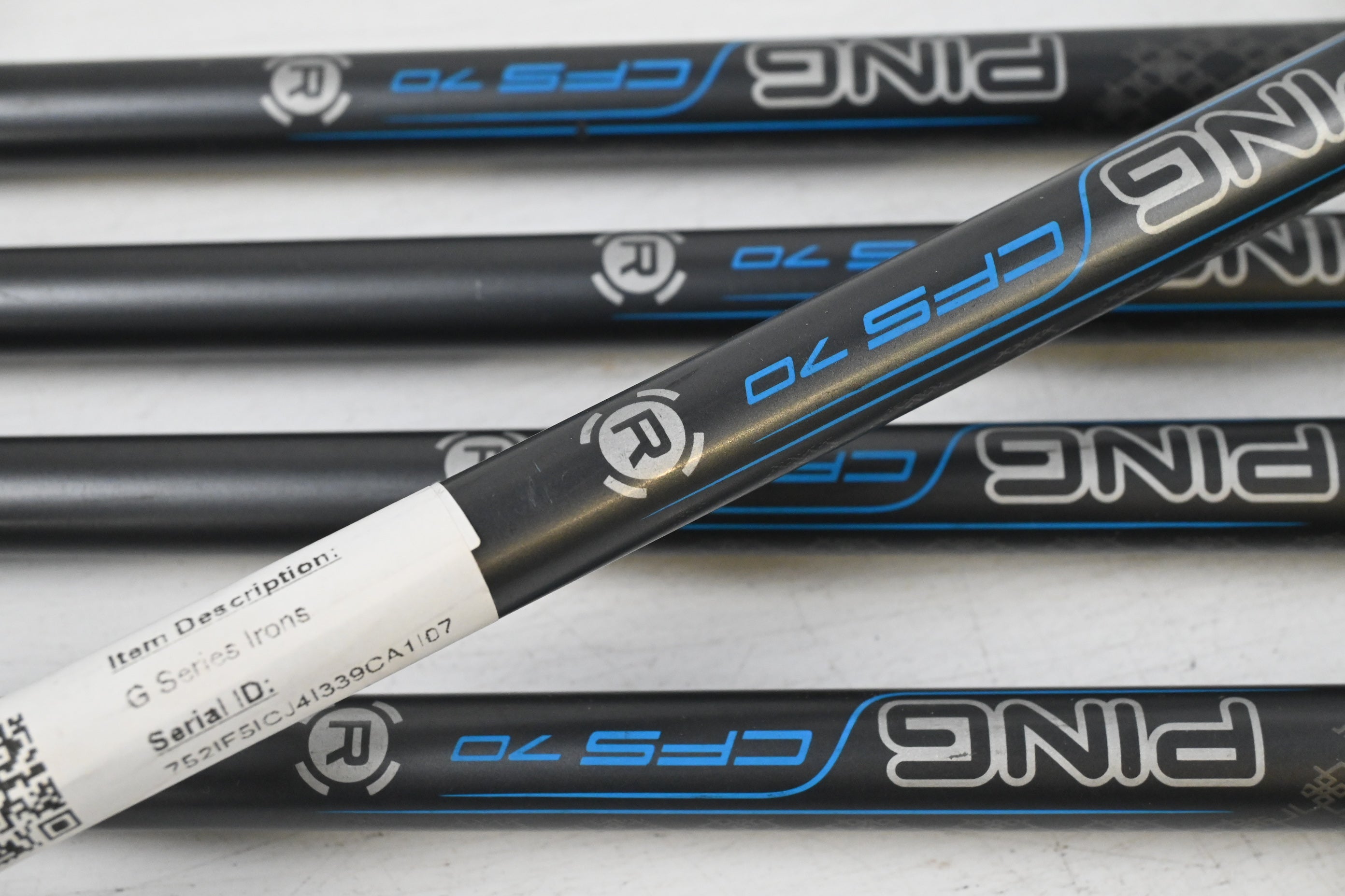Ping G Series Irons / 6-PW / Red Dot / Regular Flex Ping CFS 70 Shafts