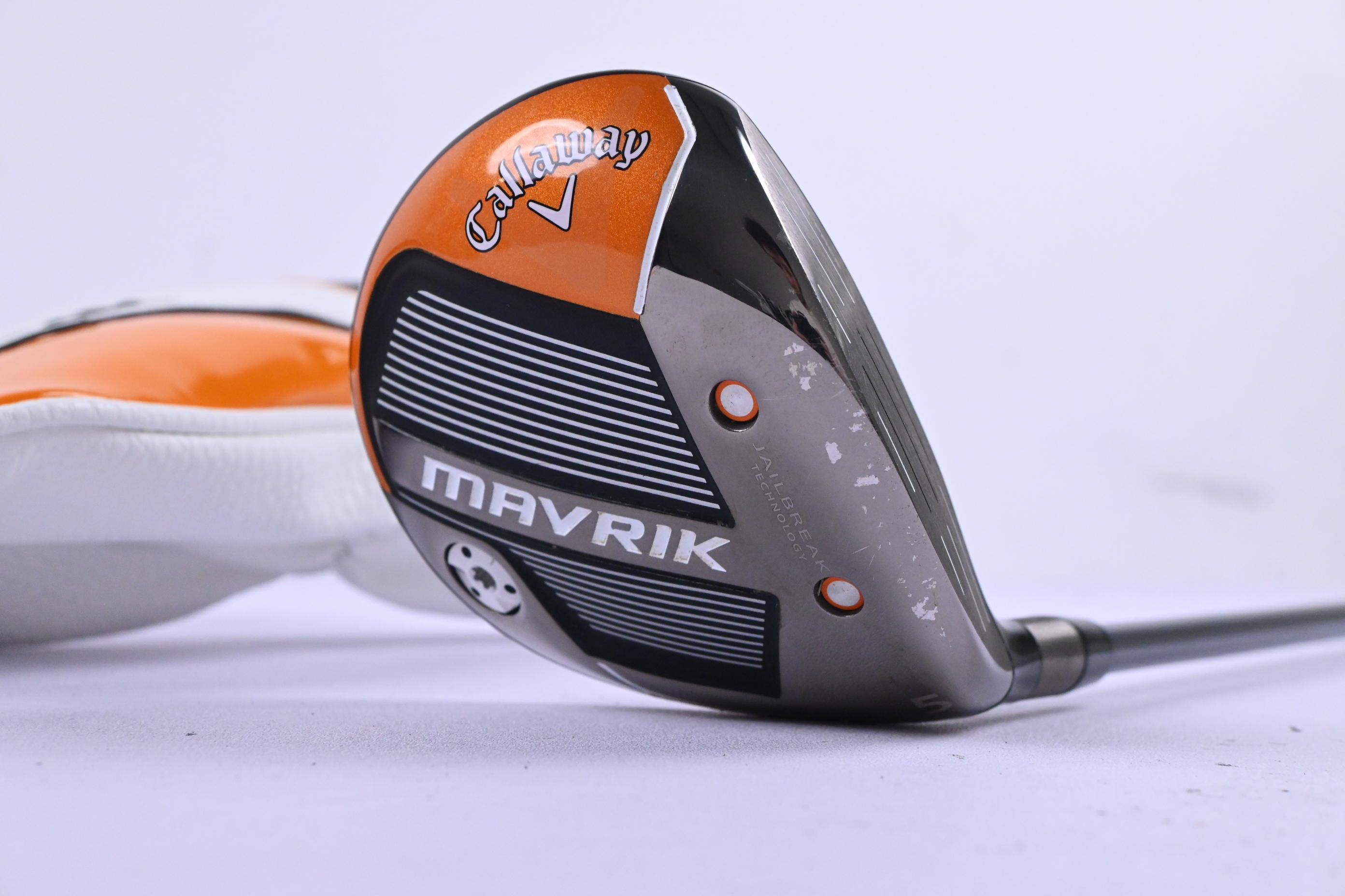 Ladies Callaway Mavrik #5 Wood / 18 Degree / Ladies Flex HZRDUS T800 45 Shaft