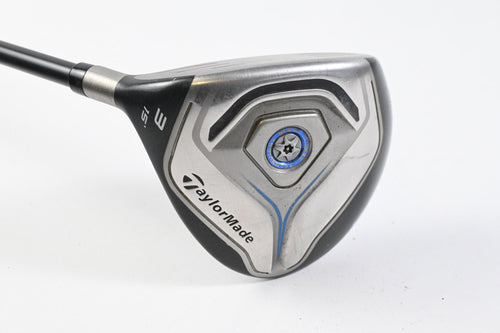 Left Hand Taylormade Jetspeed #3 Wood / 15 Degree / Stiff Flex Matrix Velox T 69