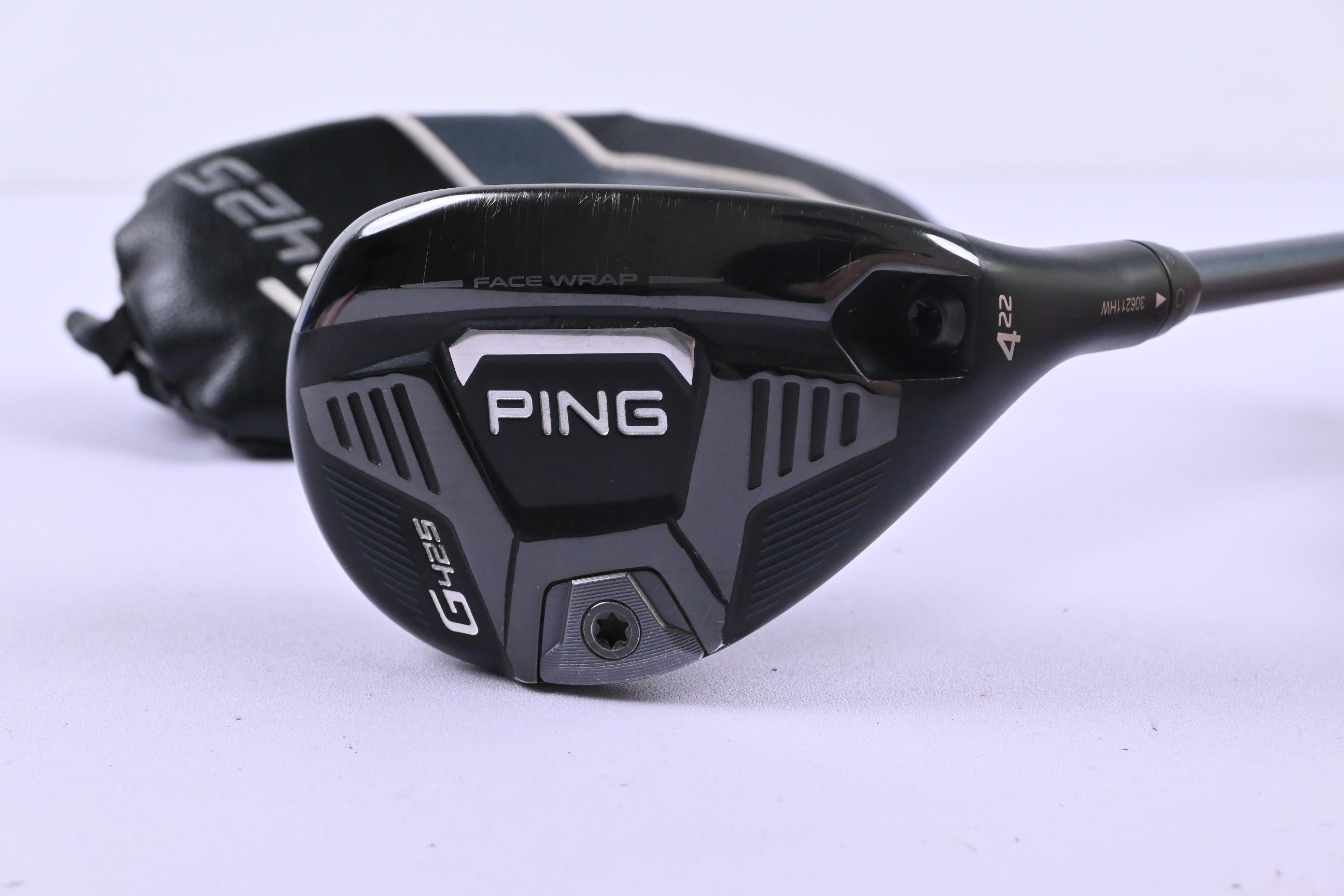 Ping G425 #4 Hybrid / 22 Degree / Regular Flex Ping Alta CB Slate 70 Shaft