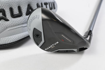 Callaway Quantum Max #5 Hybrid / 24 Degree / Regular Flex Denali Frost Silver 60