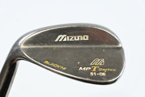 Left Hand Mizuno MP T Series Gap Wedge / 51 Degree / Stiff Flex Dynamic Gold