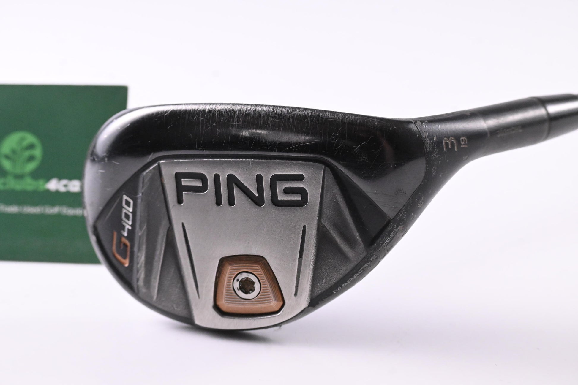 Ping G400 #3 Hybrid / 19 Degree / Stiff Flex Ping Alta CB 70 Shaft