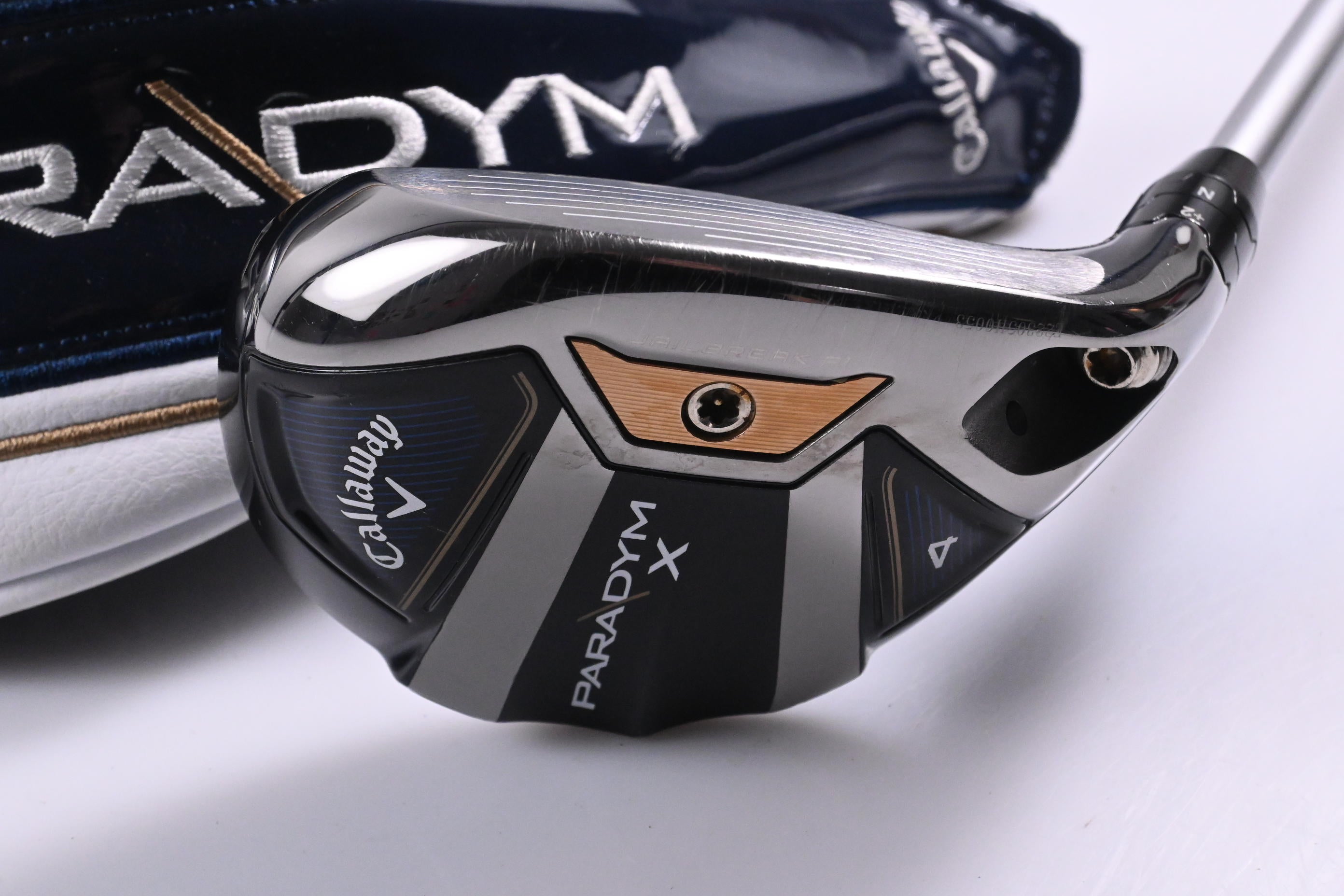 Callaway Paradym X #4 Hybrid / 21 Degree / Senior Flex Aldila Ascent 50 Shaft