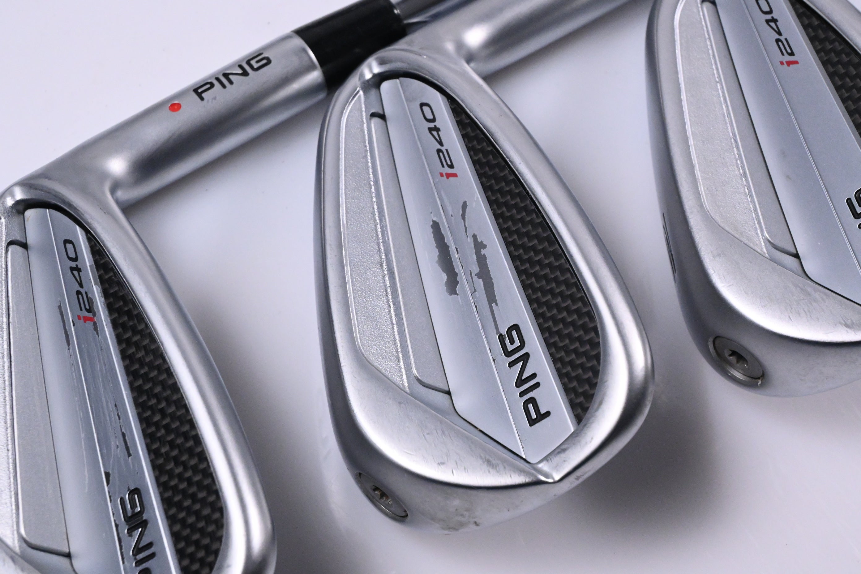 Ping I240 Irons / 6-PW / Red Dot / Regular Flex Dynamic Gold 100 R300 Shafts