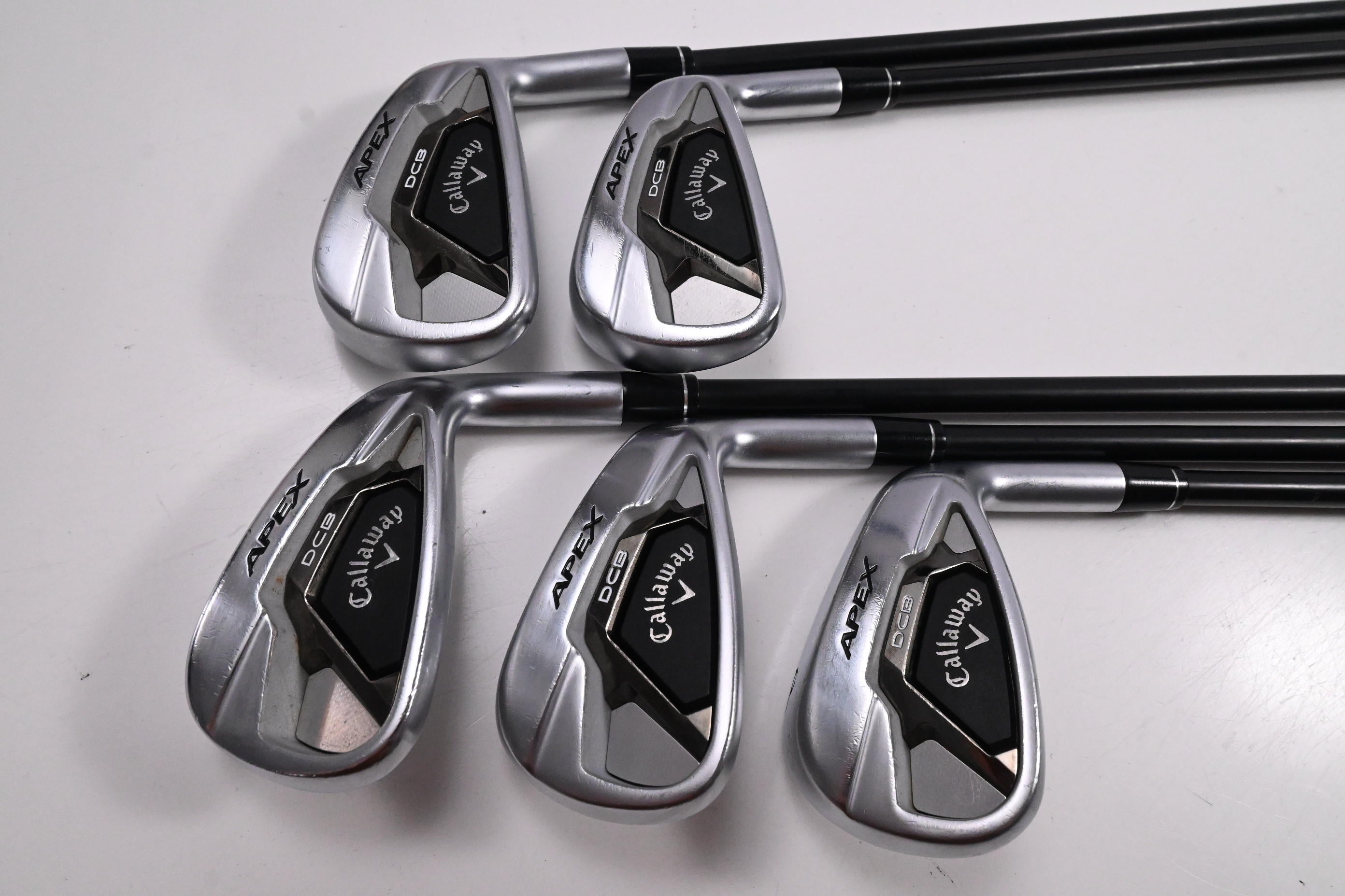 Callaway Apex DCB Irons / 6-PW / Regular Flex Cypher 60 Shafts