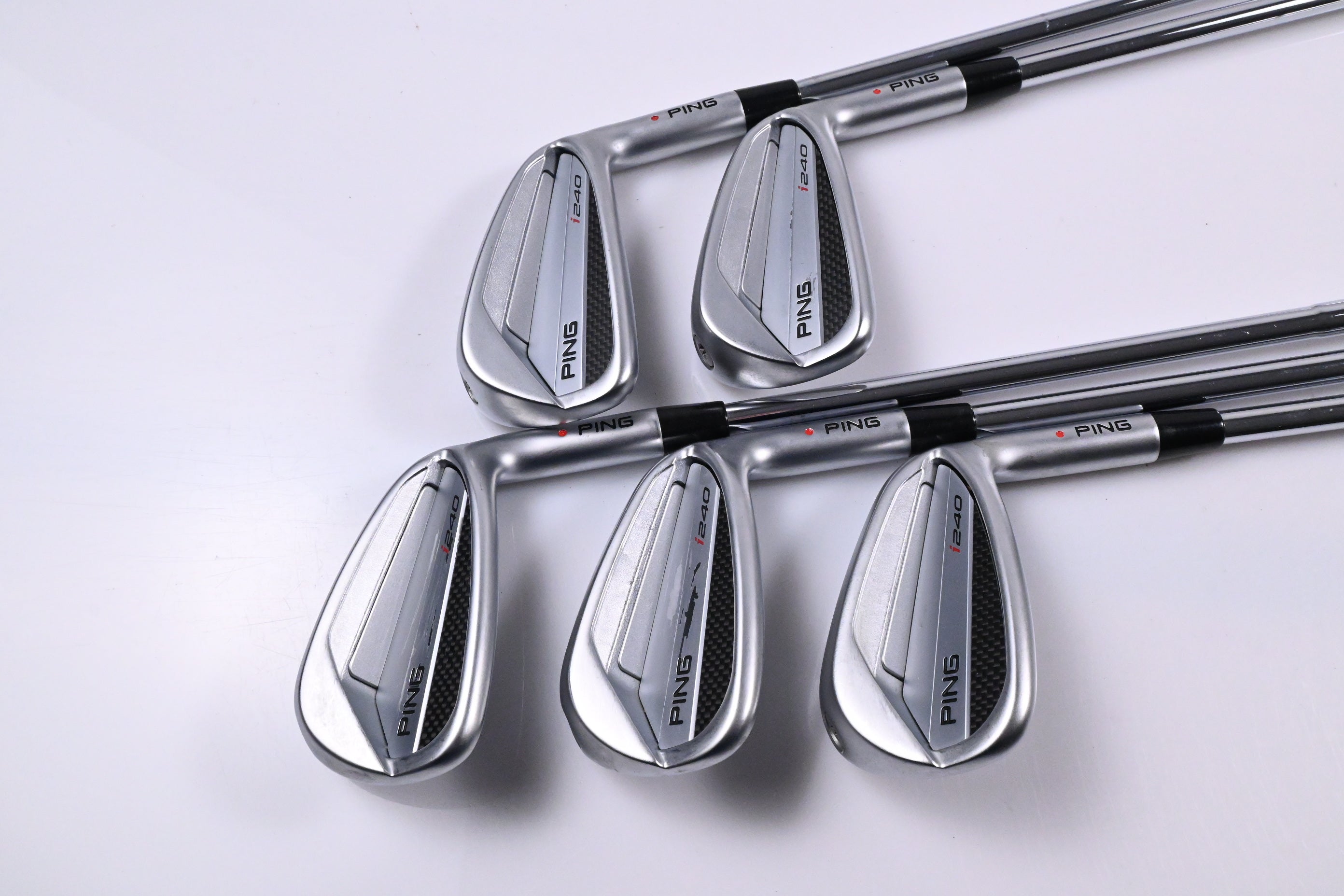 Ping I240 Irons / 6-PW / Red Dot / Regular Flex Dynamic Gold 100 R300 Shafts