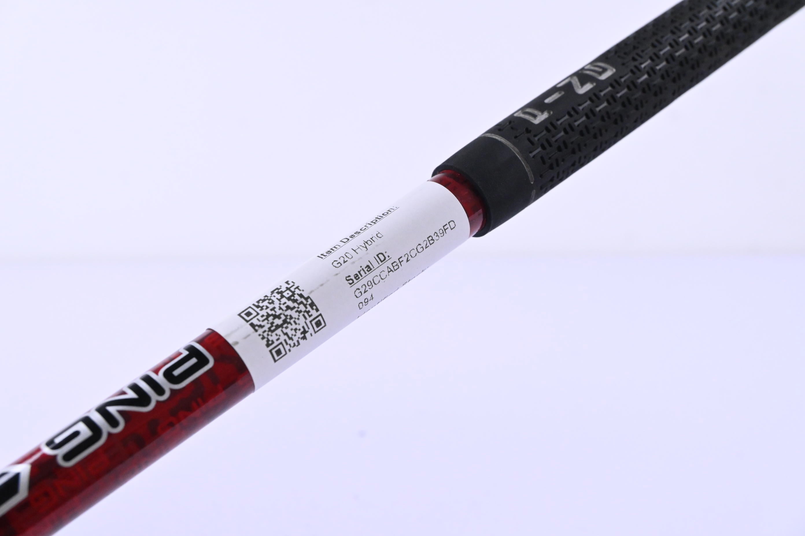 Ping G20 #5 Hybrid / 27 Degree / Senior Flex Ping TFC 169 Shaft