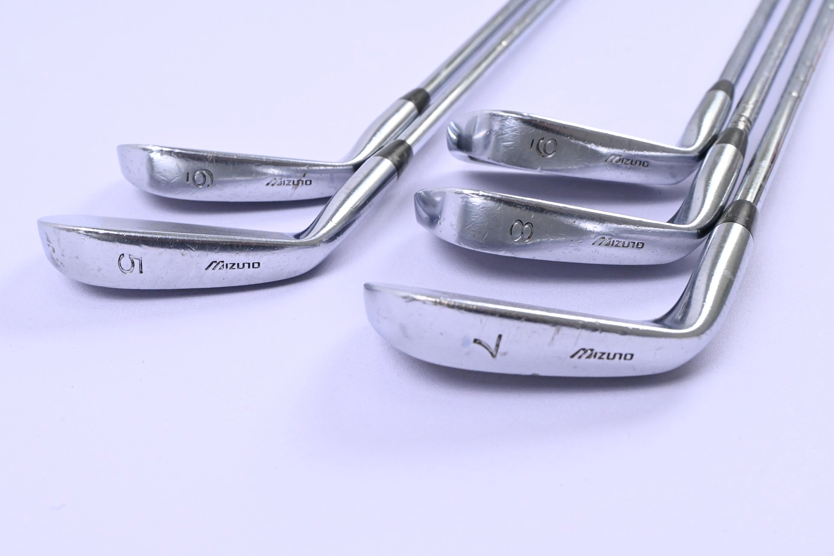 Mizuno T-Zoid Comp EZ Irons / 5-9i / Stiff Flex Steel Shafts