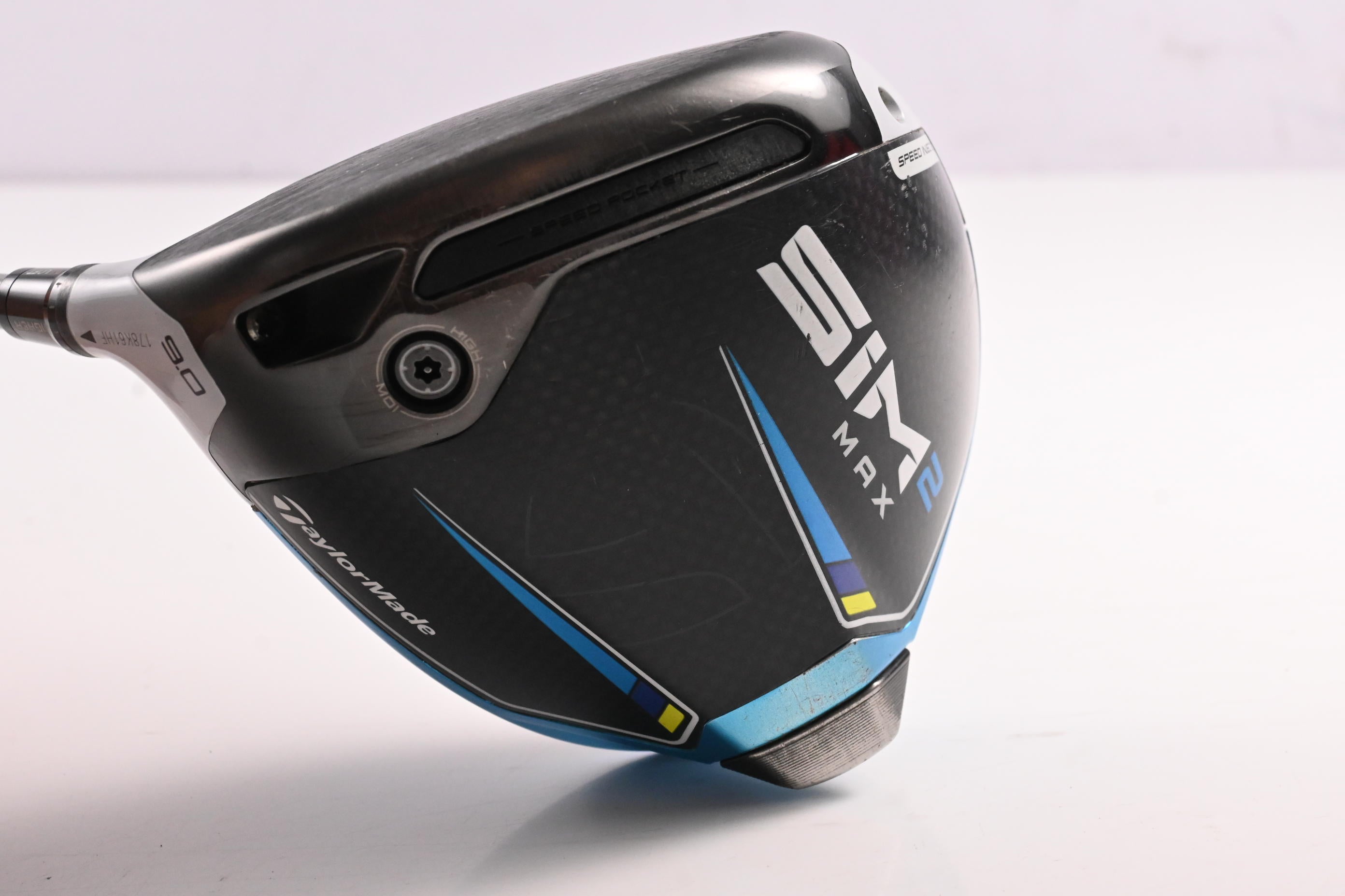 Left Hand Taylormade SIM2 Max Driver / 9 Degree / Regular Flex Speeder NX TCS 50