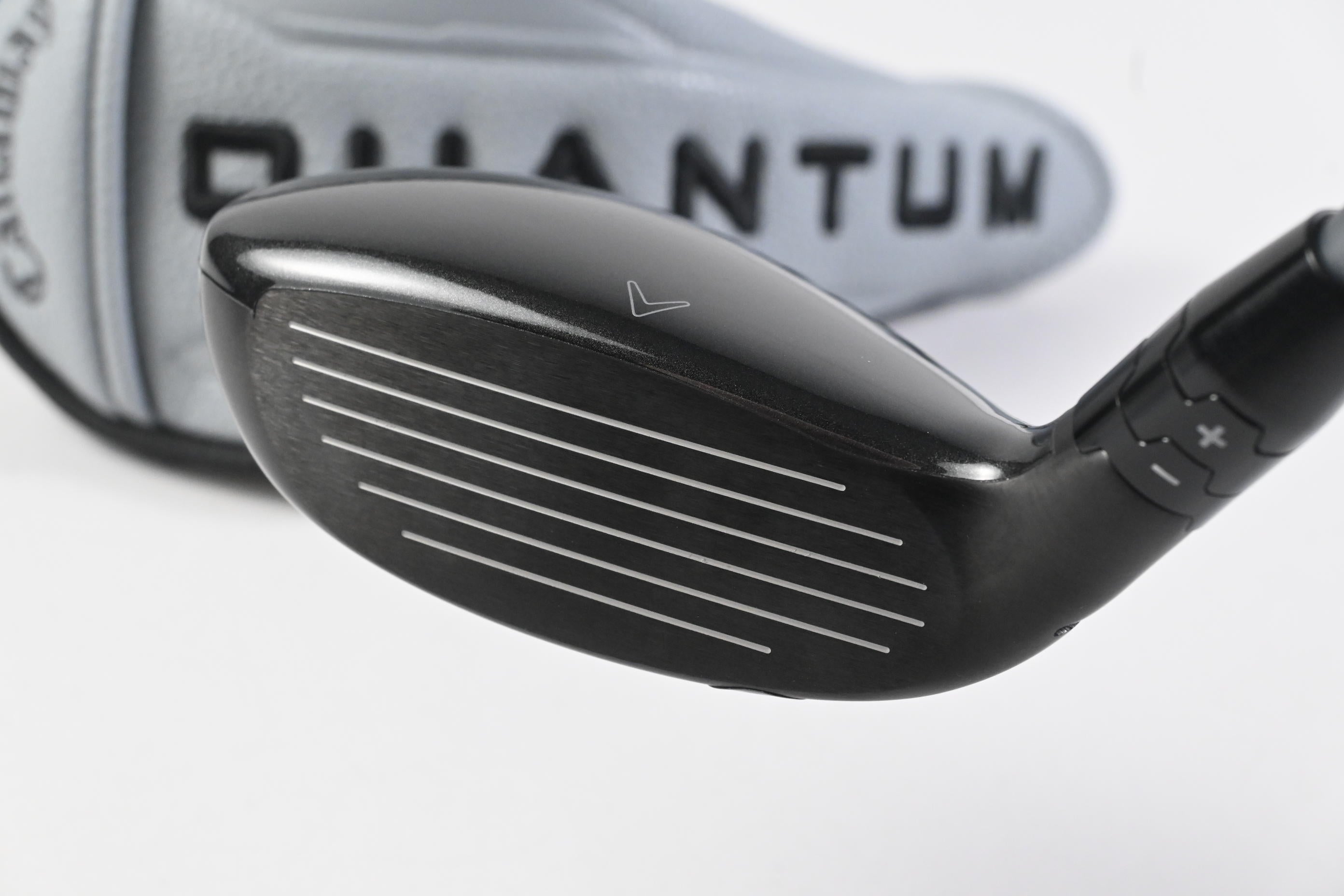 Callaway Quantum Max #5 Hybrid / 24 Degree / Regular Flex Denali Frost Silver 60