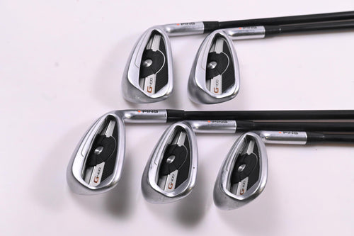 Ping G400 Irons / 7-PW / Orange Dot / Senior Flex Ping Alta CB Shafts