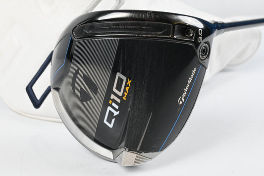 Taylormade Qi10 Max Driver / 9 Degree / Stiff Flex Fujikura Ventus Blue 5 Shaft